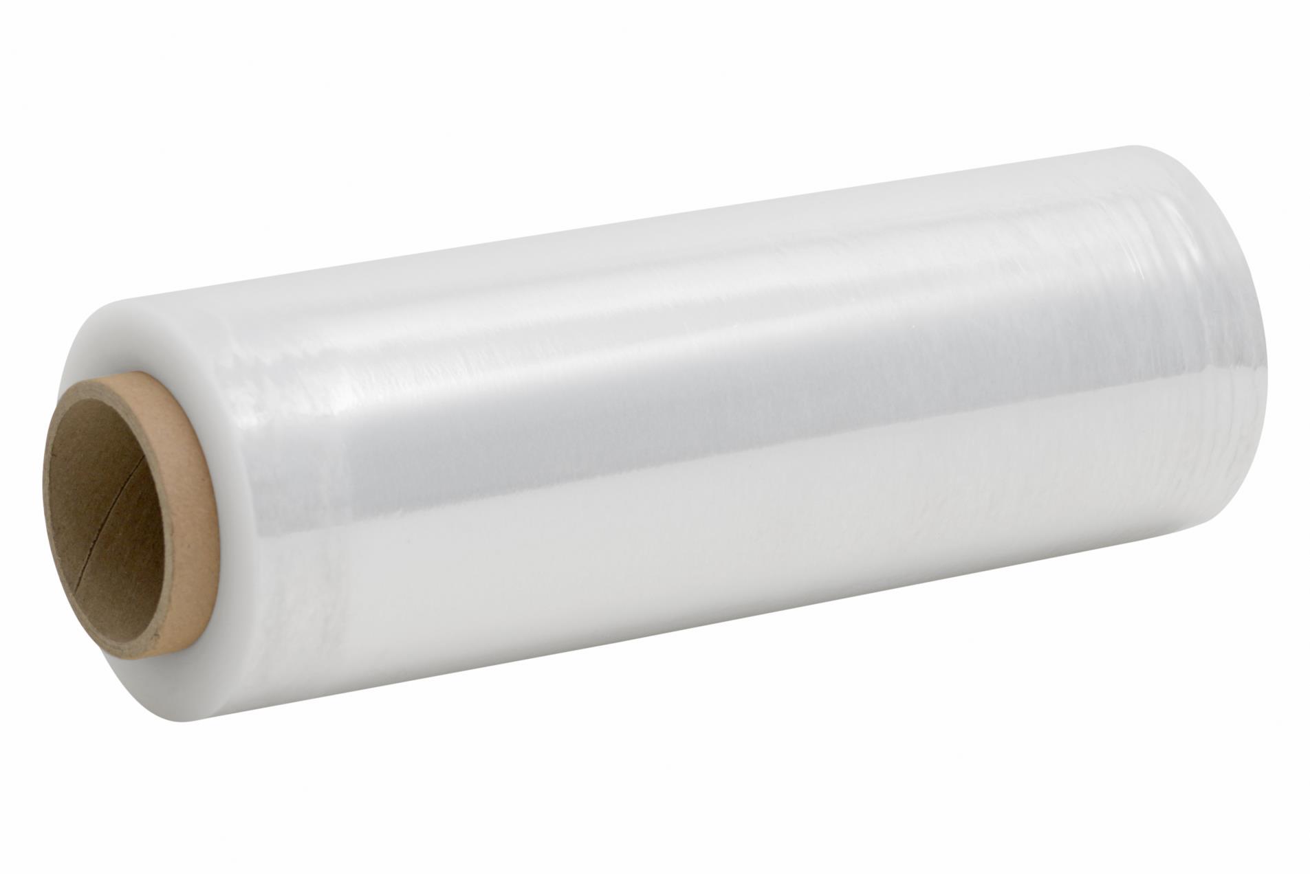 Levně Stretchová fólie - 23 mic, role 25 cm, návin 150 m, čirá