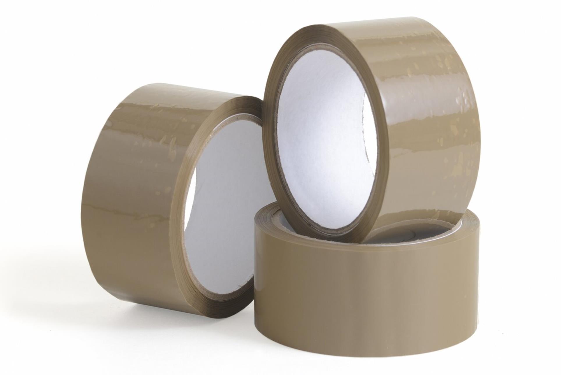 Levně Balicí páska Bio Solvent- hnědá, 48 mm x 60 m, 1 ks