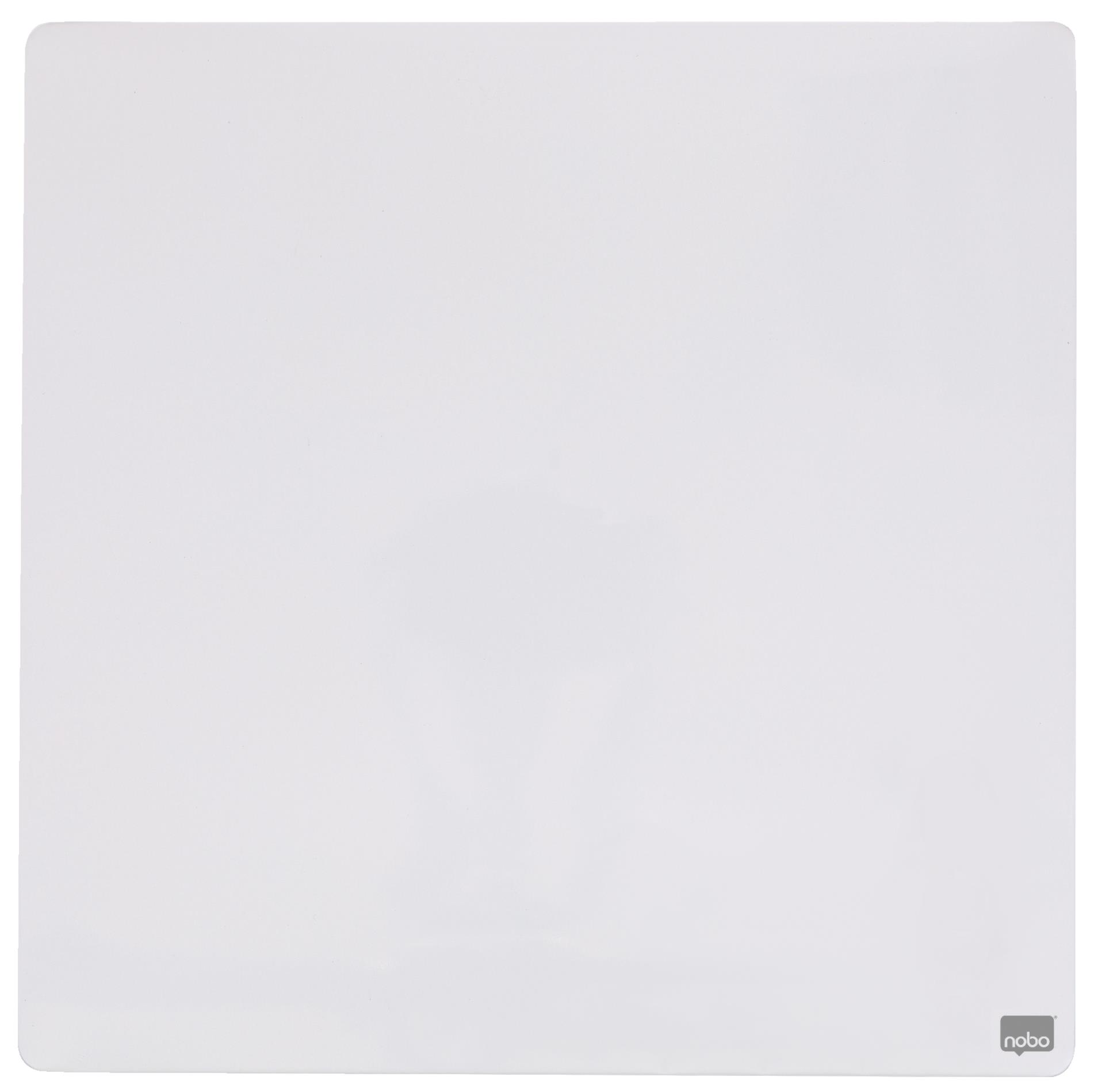 Magnetická popisovatelná tabule Nobo - 36 x 36 cm, bílá