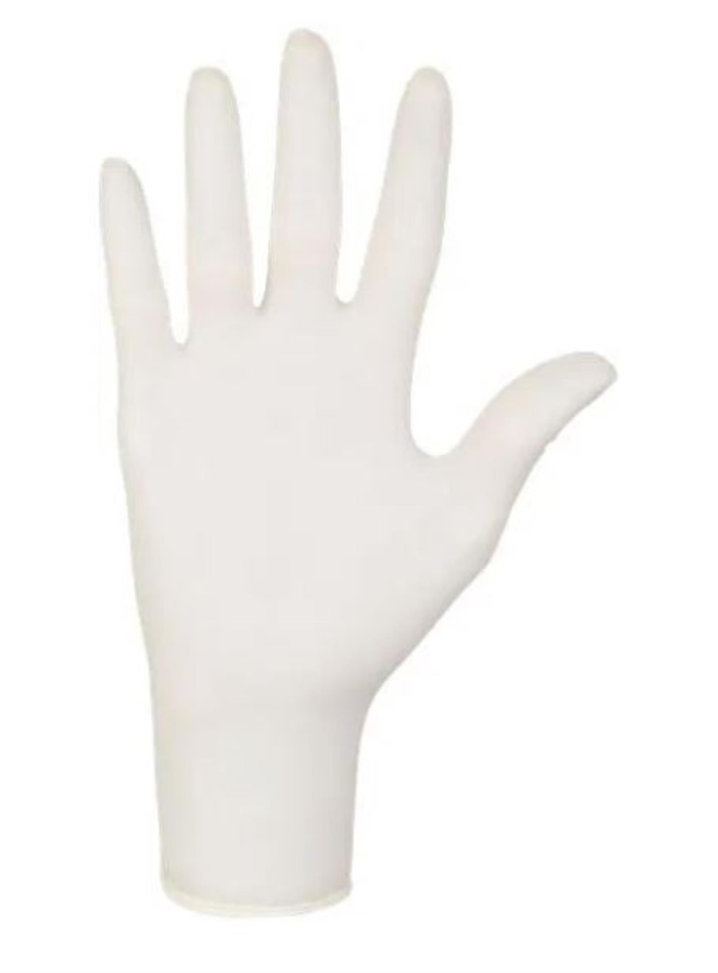 Rukavice Dermagel Coated - nepudr, bílé, vel. XL