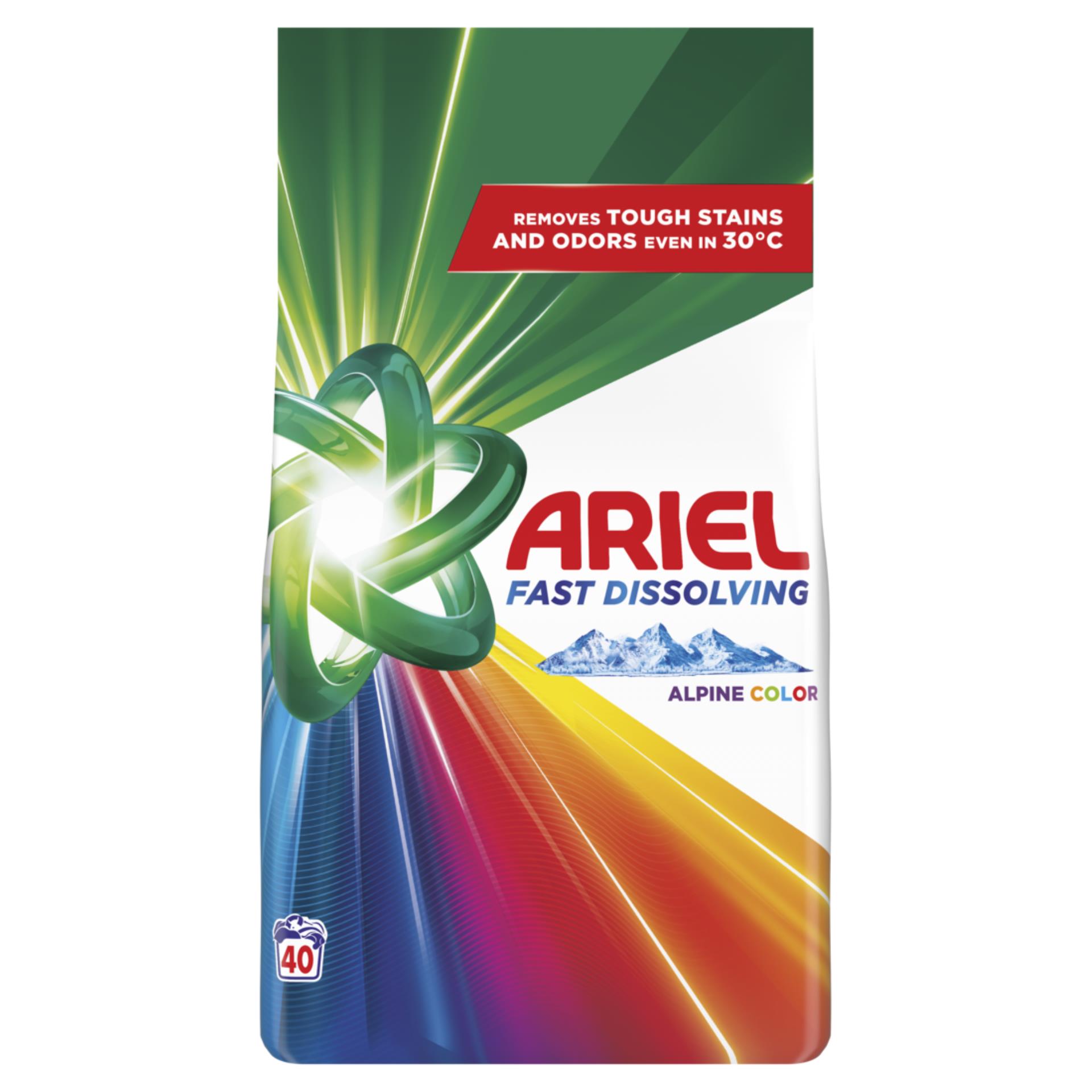 Prášek na praní Ariel Color - 2,2 kg, 40 dávek