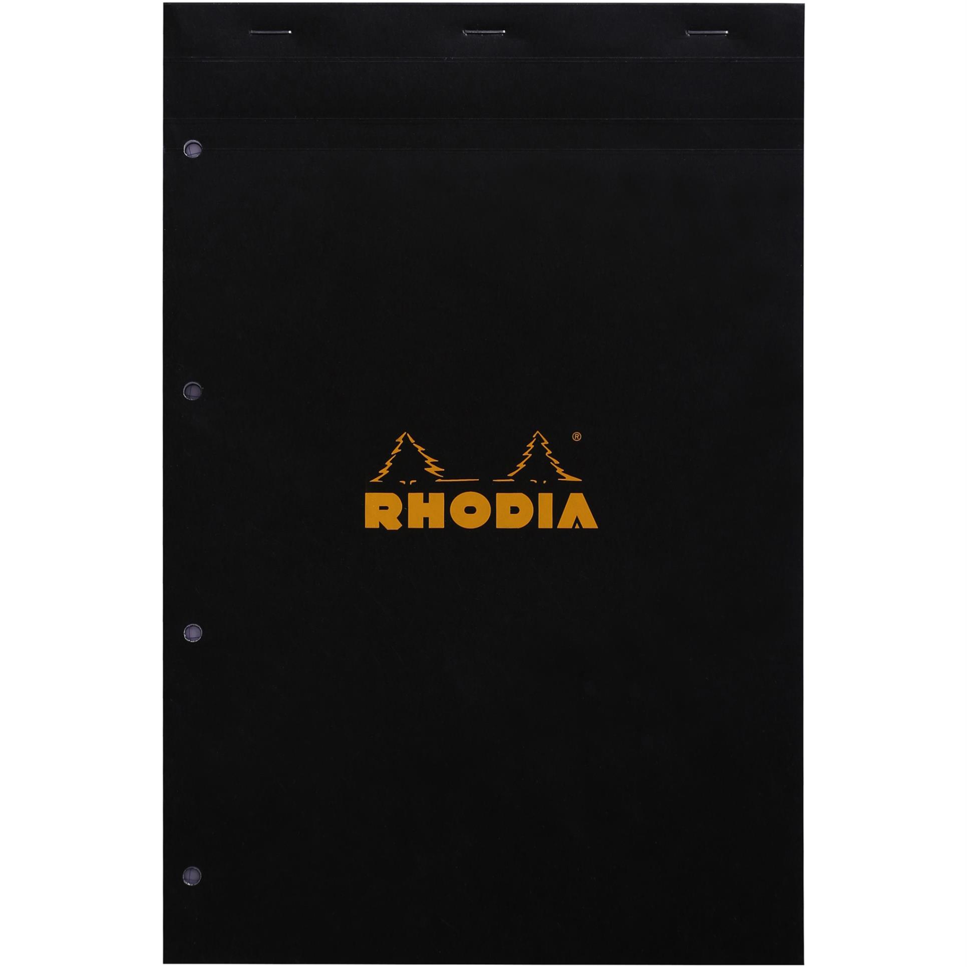 Clairefontaine Poznámkový blok Rhodia Basics, A4+, černý,80 listů