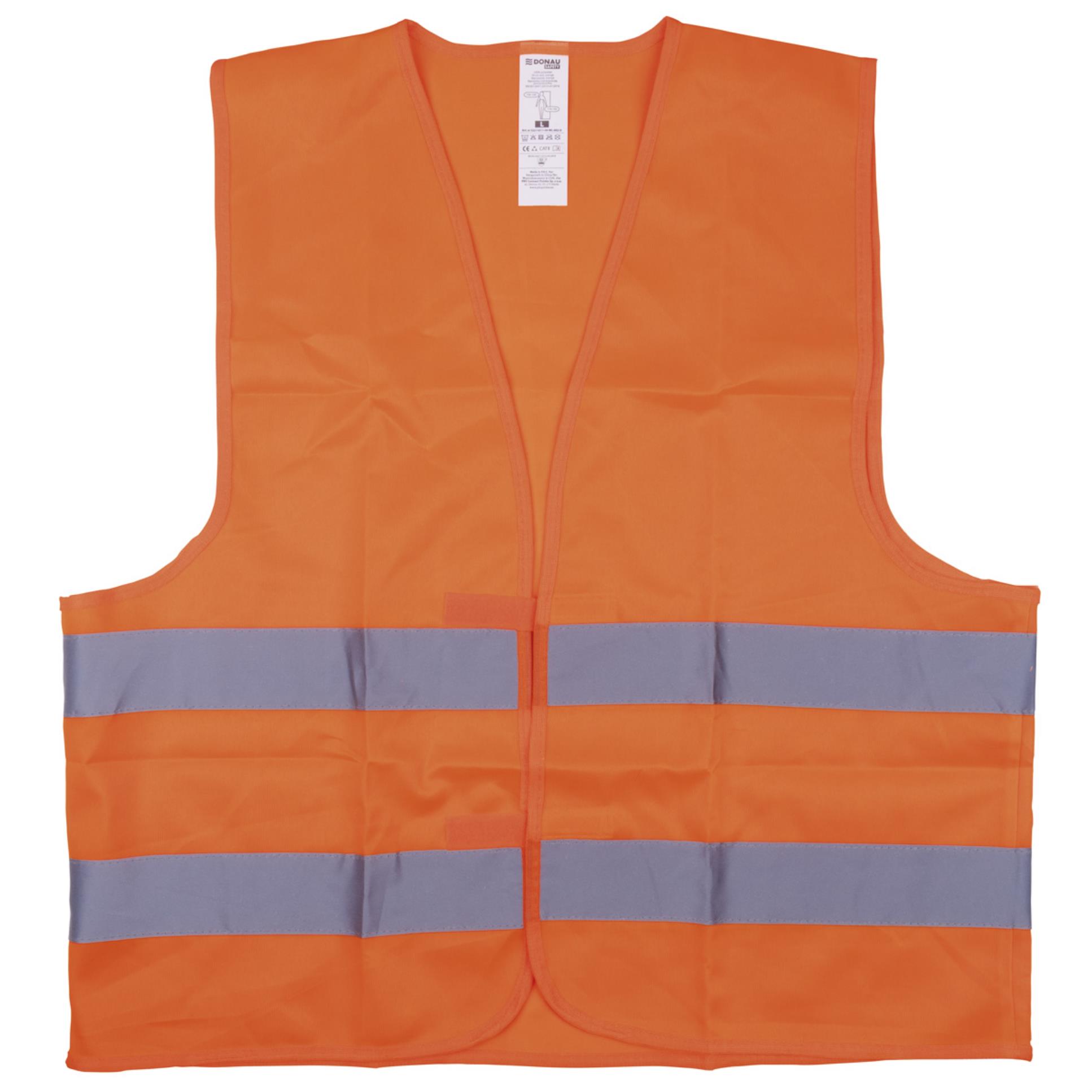 Reflexní vesta Donau Safety - oranžová, vel. 2XL