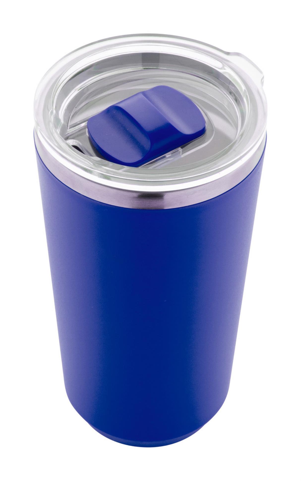 Termo hrnek, modrý, 500 ml