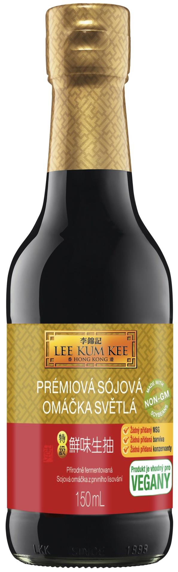 Levně Lee Kum Kee Sójová omáčka LKK Premium - světlá, 150 ml