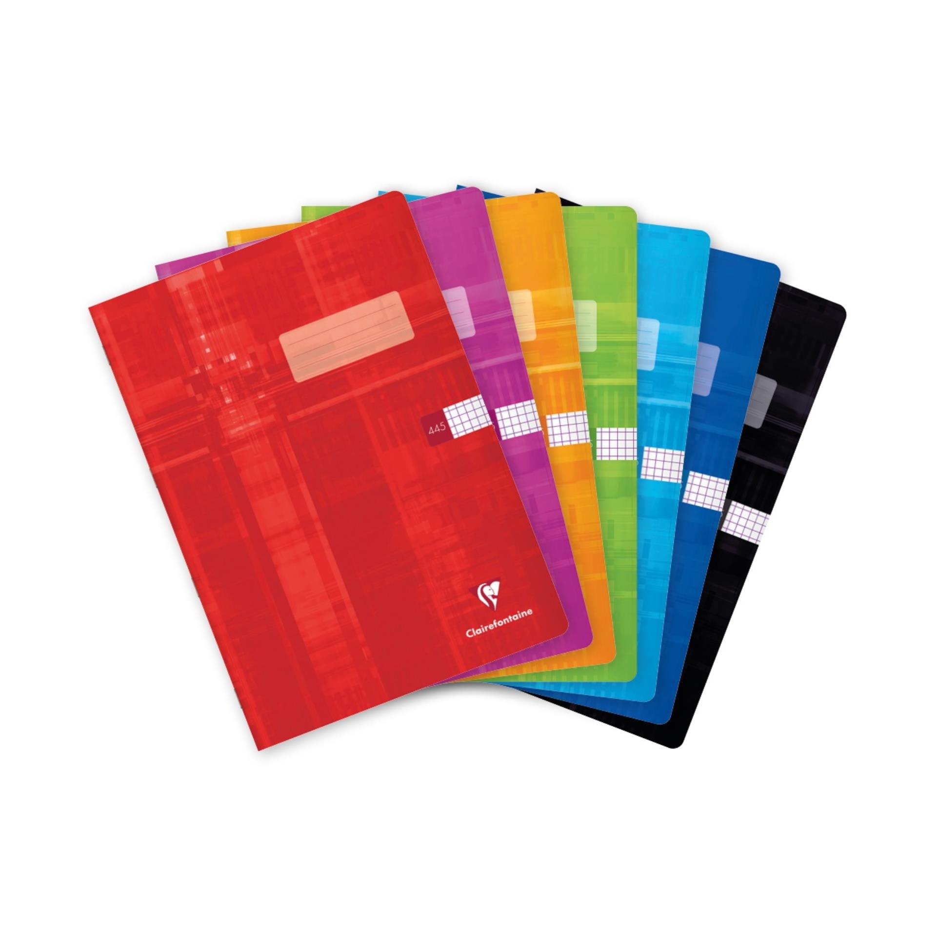 Sešit Clairefontaine 445 ve formátu A4,40 listů,čtverečkovaný