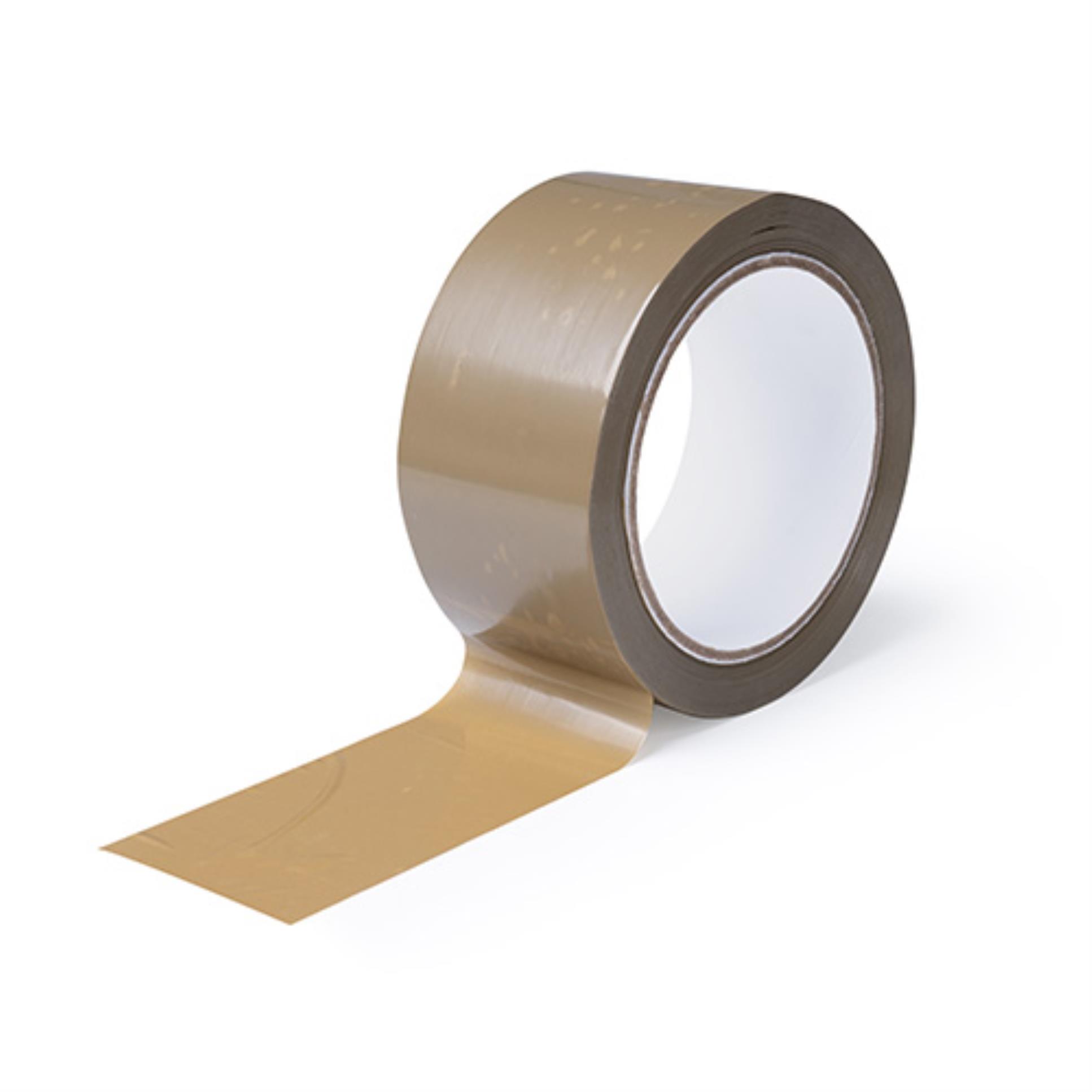 Levně Balicí páska Solvent - hnědá, 48 mm x 60 m, 1 ks