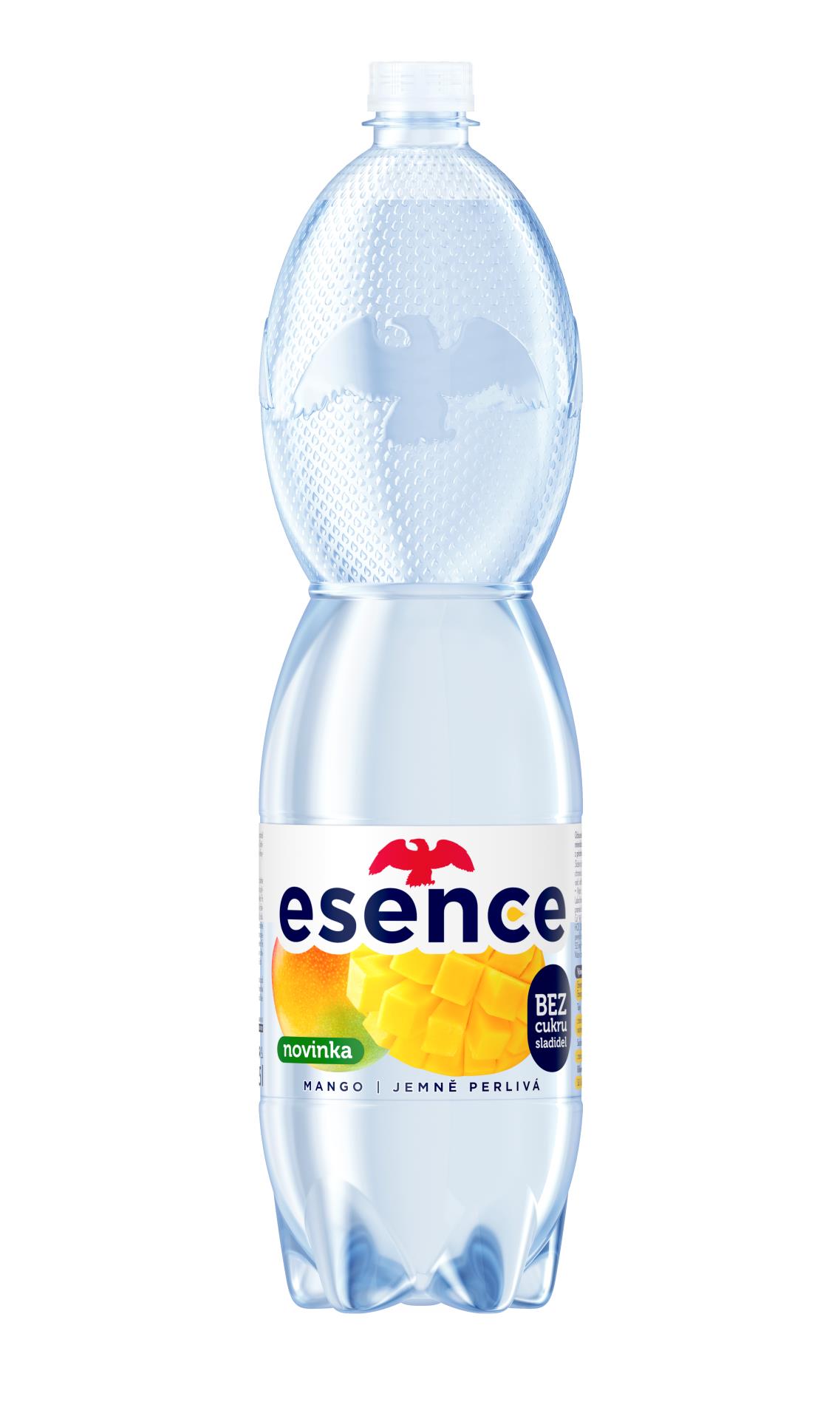 Levně Minerální voda Mattoni Esence - mango, jemně perlivá, 6x 1,5 l