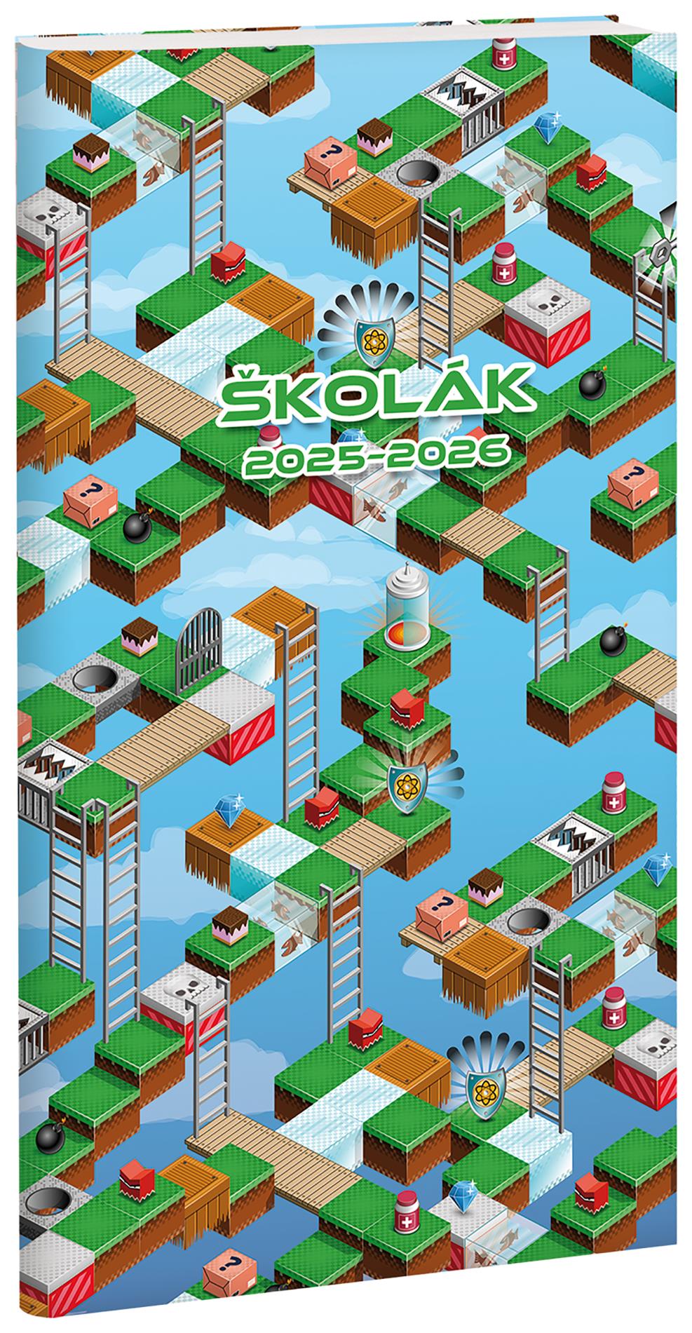 Školní diář ŠKOLÁK - Games 2025/2026