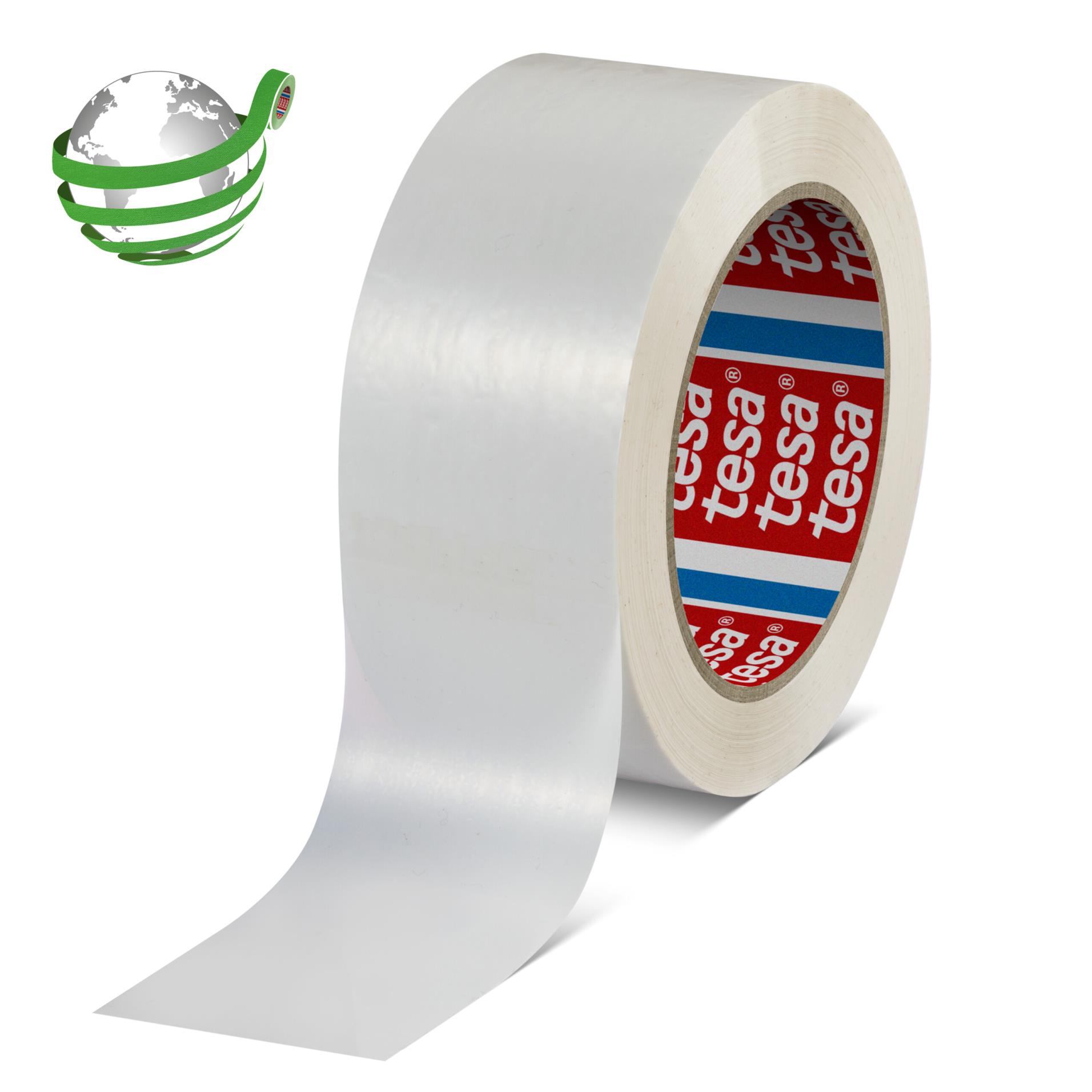Levně Balicí páska Tesa Eco & Standard - bílá, 50 mm x 132 m, 1 ks