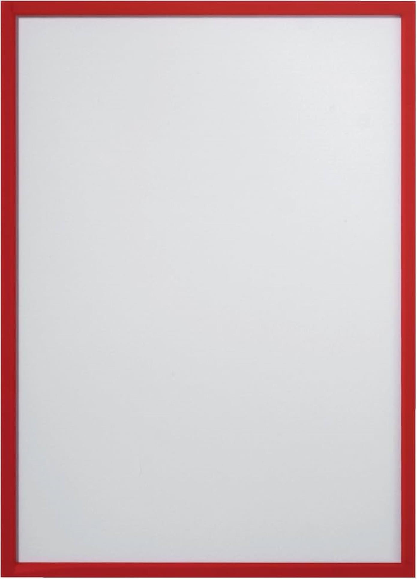Samolepicí rámeček Franken - A4, červený, 5 ks