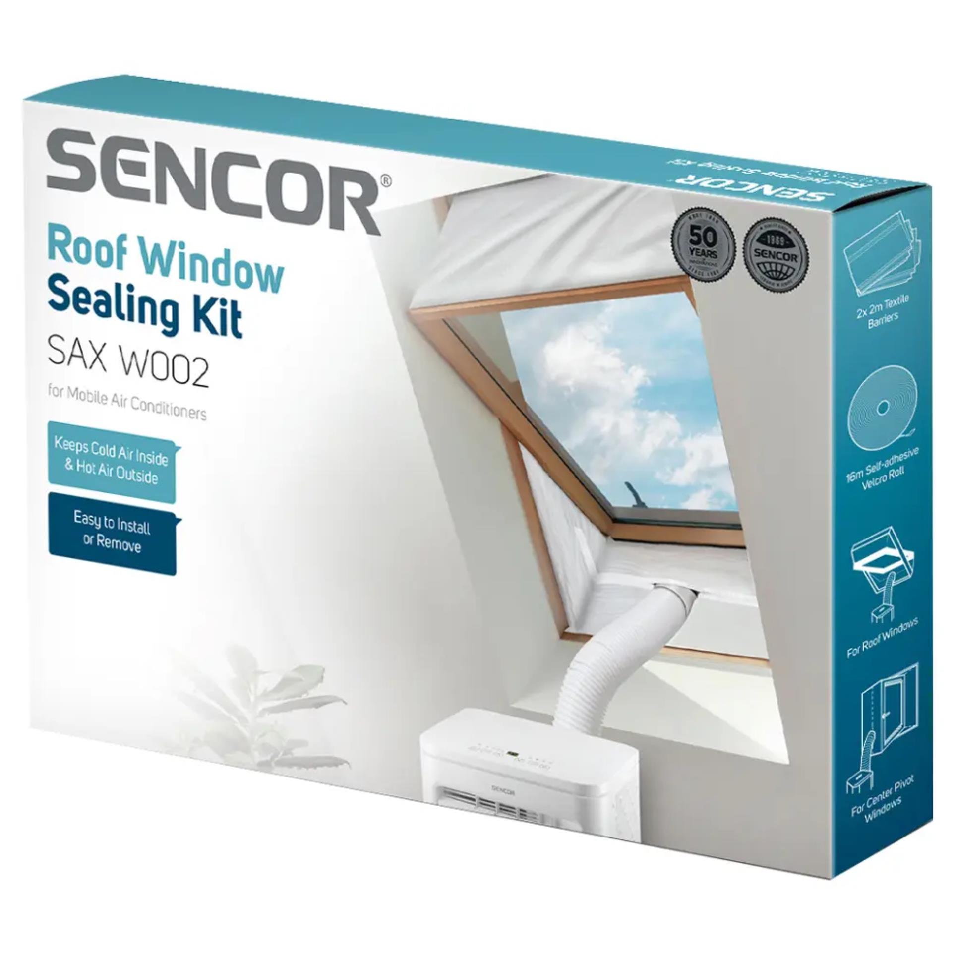 Těsnění do oken SENCOR SAX W002 - k mobilním klimatizacím, pro střešní okna