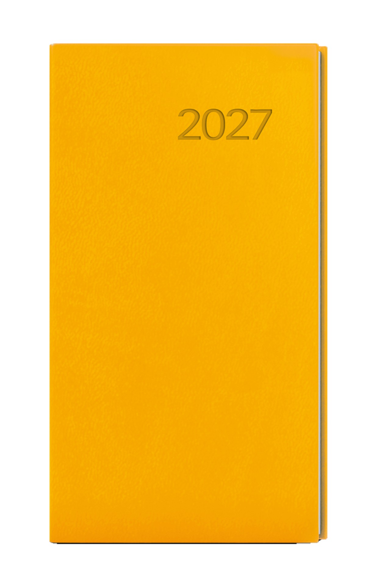 Týdenní kapesní diář 2027 Vivella - okrový