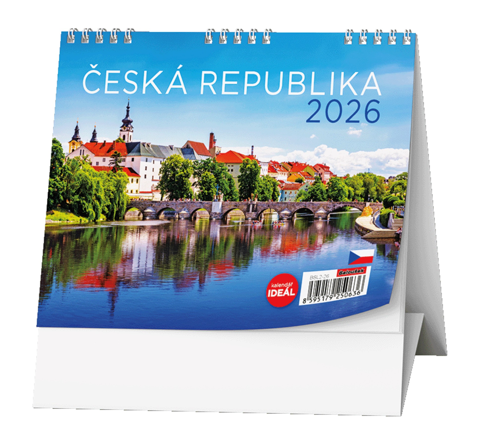Stolní kalendář 2026 Česká republika