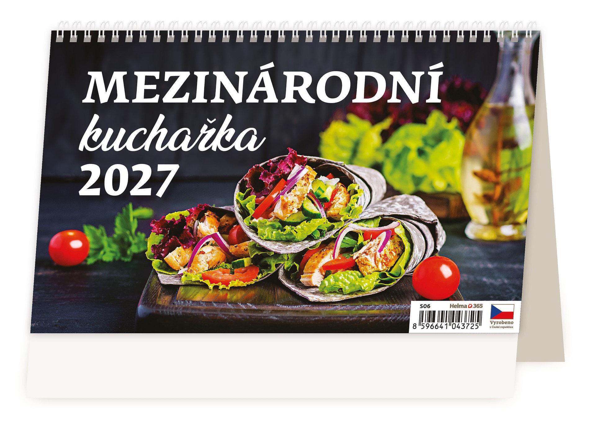Stolní kalendář 2027 Mezinárodní kuchařka