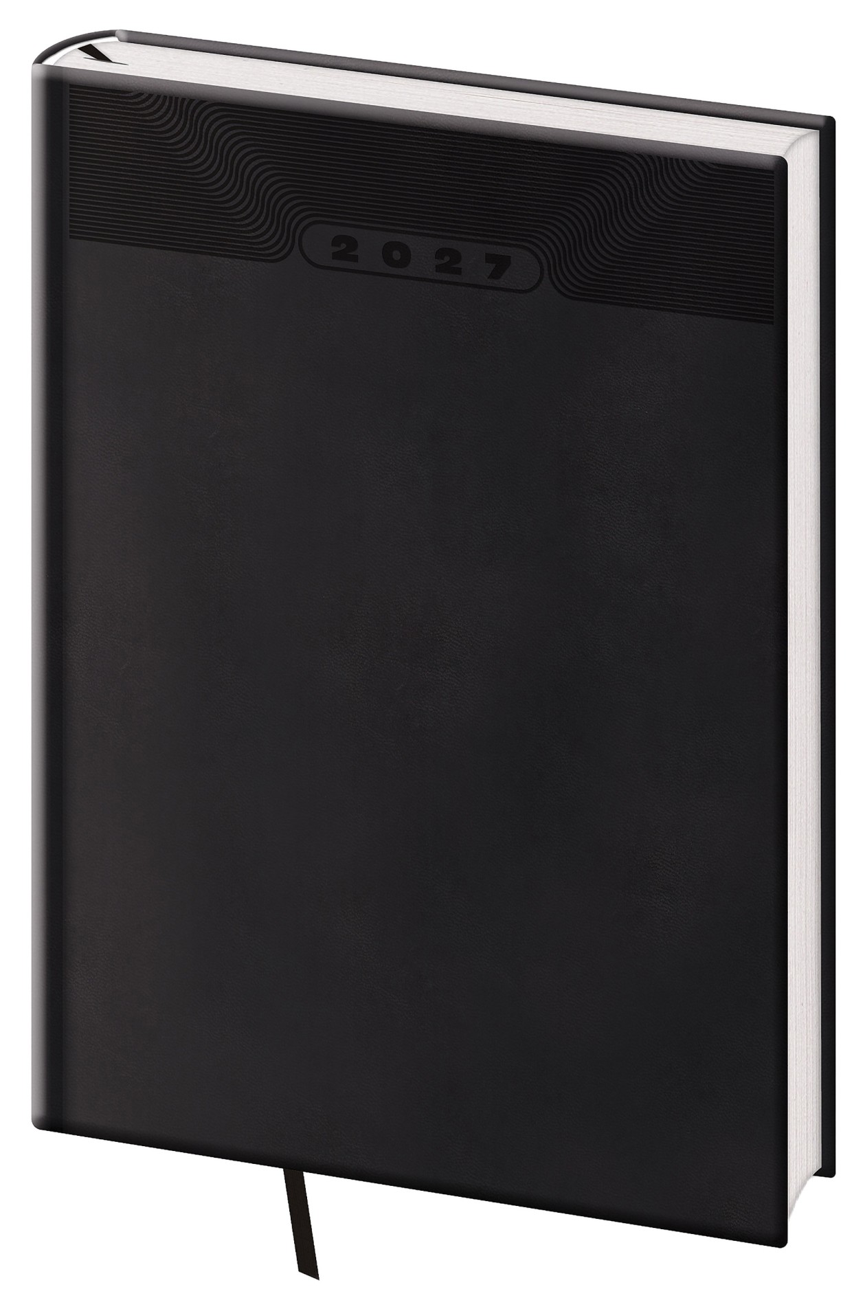 Týdenní diář 2027 Print Classic - A5, černý