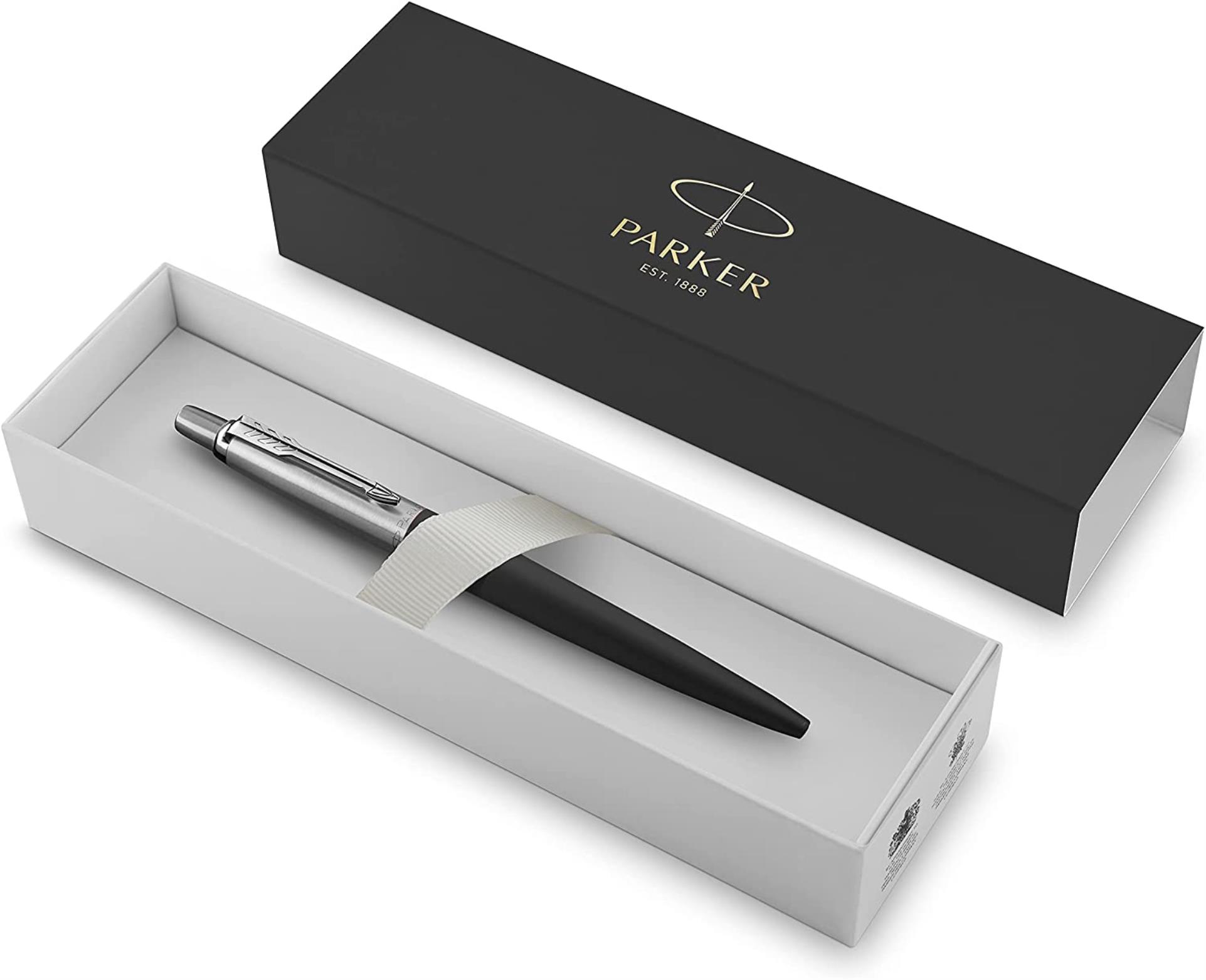 Levně Parker 1502/1253184 Royal Jotter Bond Street Black CT kuličkové pero