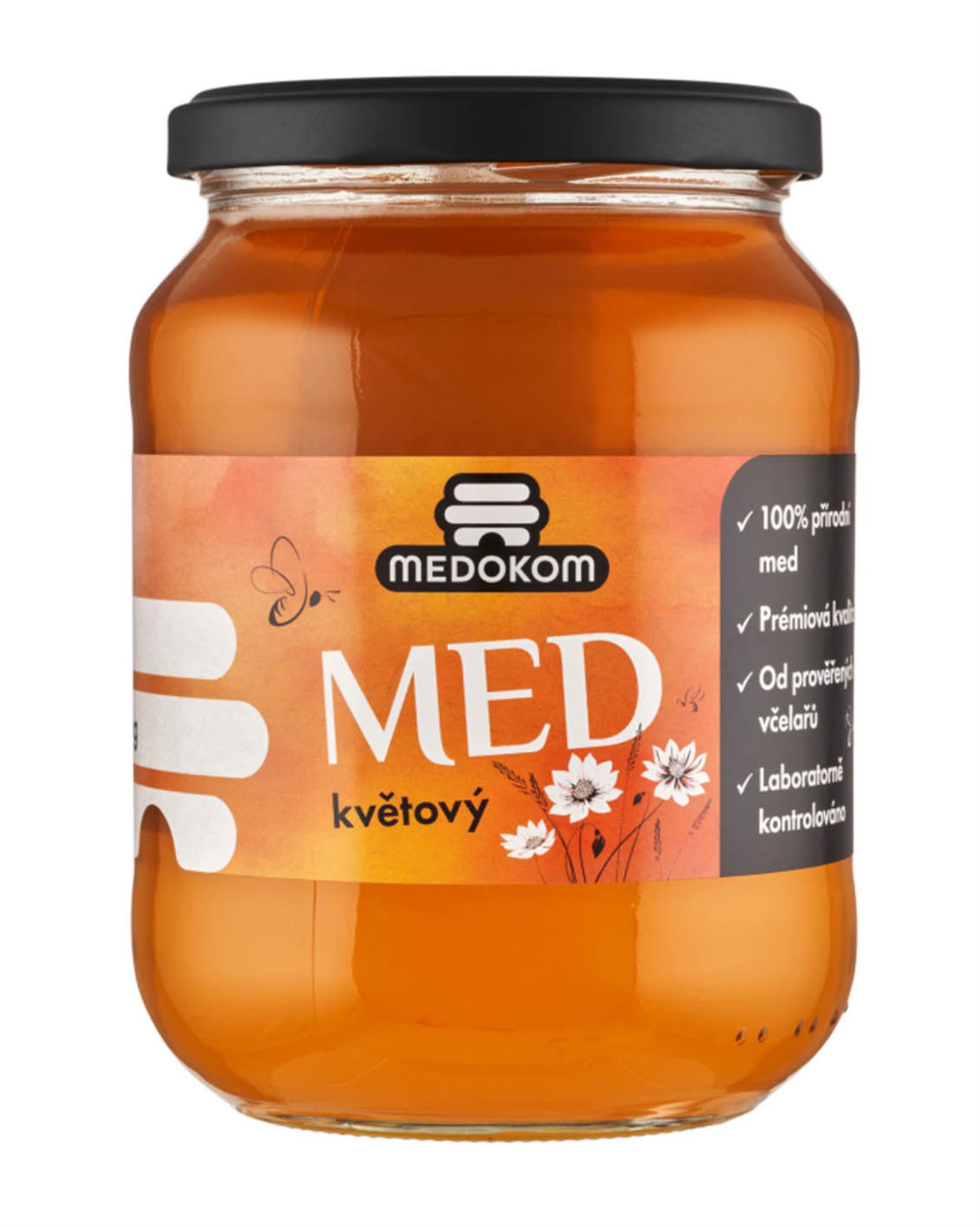 Medokom - květový med - 900 g