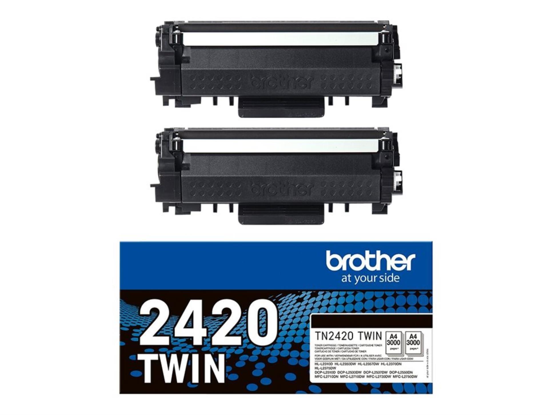 Toner Brother TN-2420 TWIN - černý