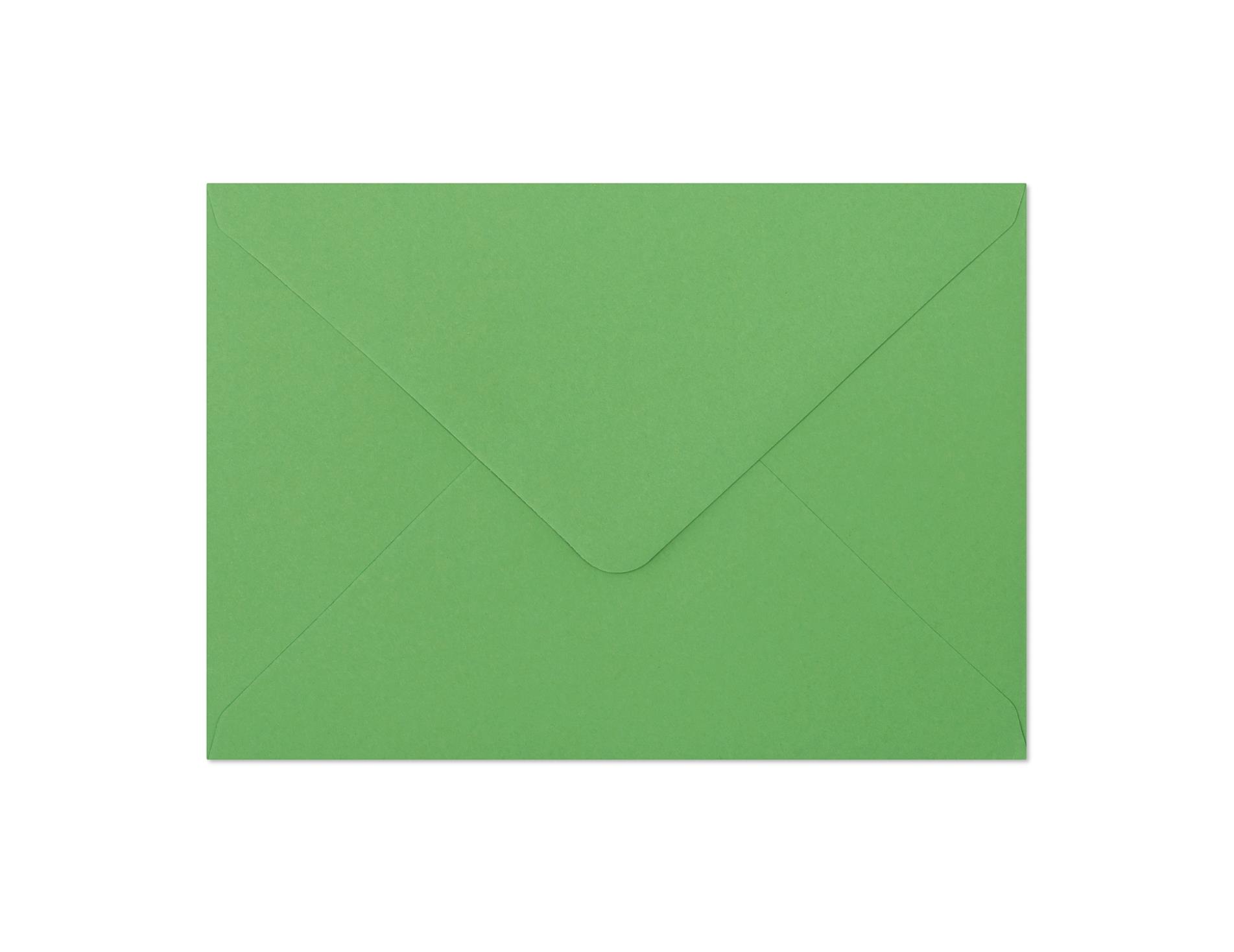 Galeria Papieru Ozdobné obálky Smooth - B6, 150 g/m2, zelené, 10 ks