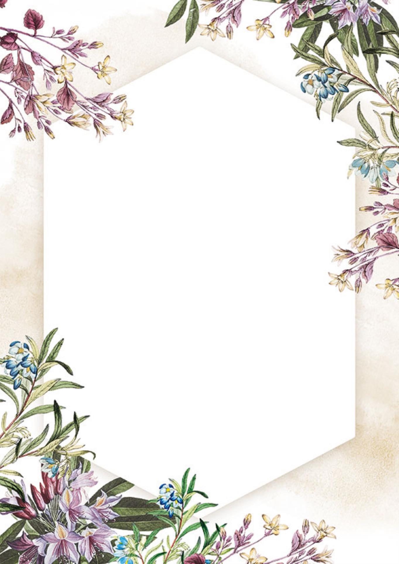 Galeria Papieru Diplom A4 - motiv květinový vzor, 170 g/m2, 25 ks