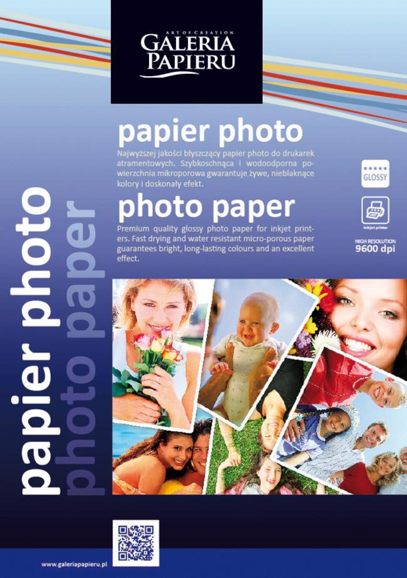 Galeria Papieru Fotopapír - A4, 180 g/m2, lesklý, 25 listů