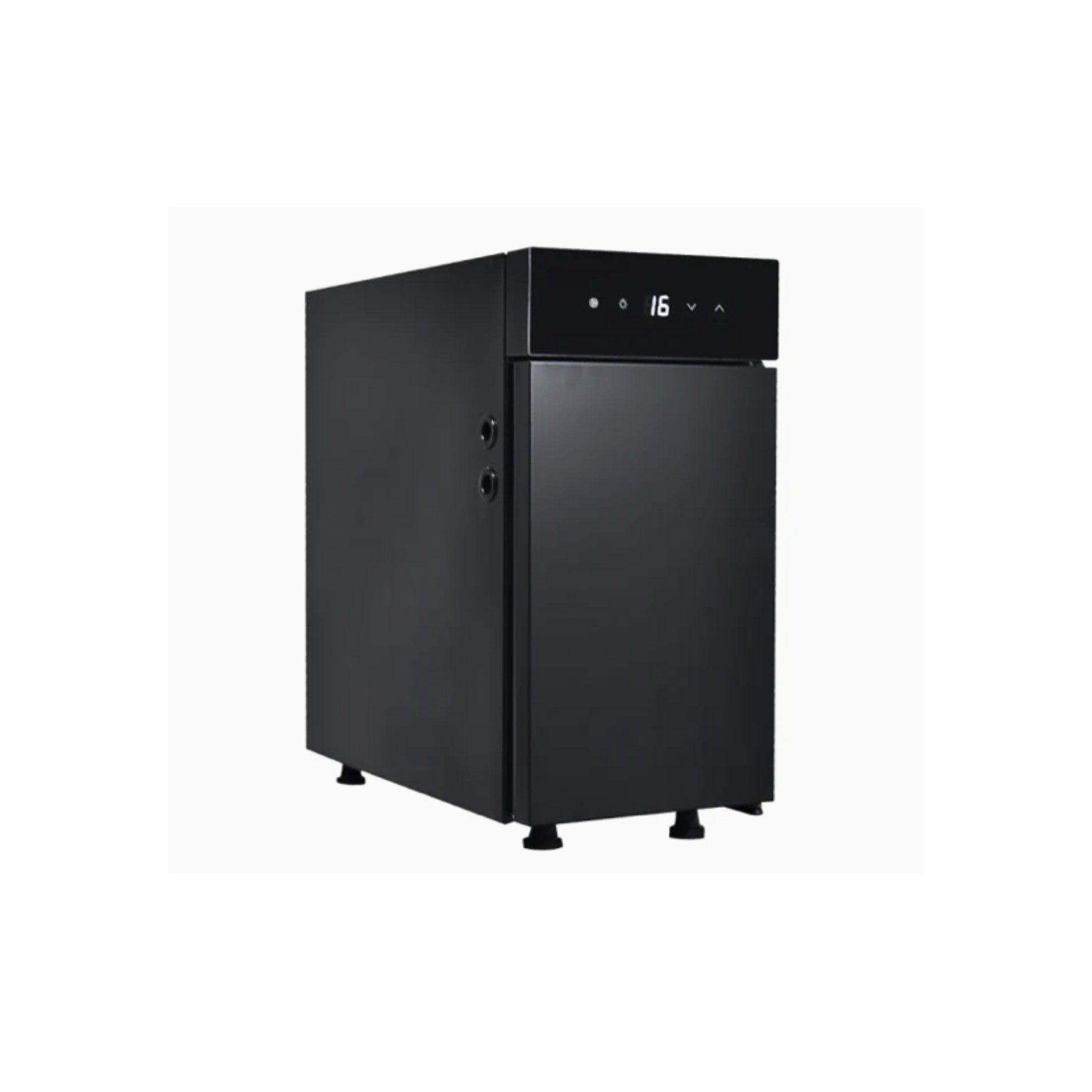 Kompresorová chladnička Lamanti BC9CN - na mléko, s plnými dvířky, černá