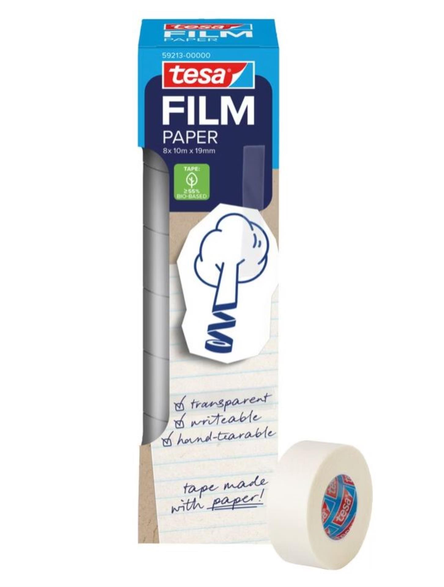 Lepicí páska Tesafilm® Paper - 19 mm x 10 m, 8 ks