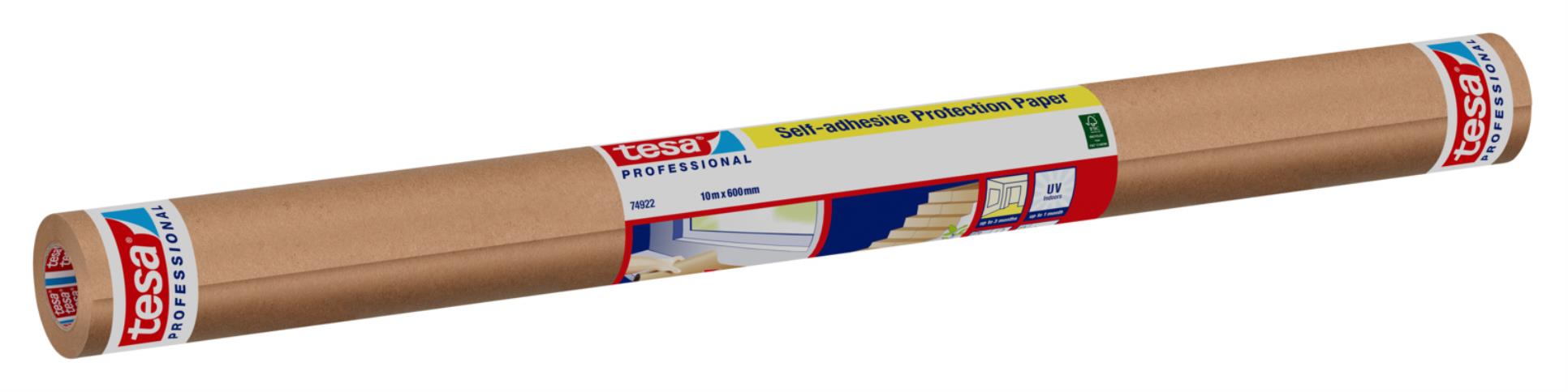 Samolepicí ochranný papír Tesa - 10 m x 600 mm