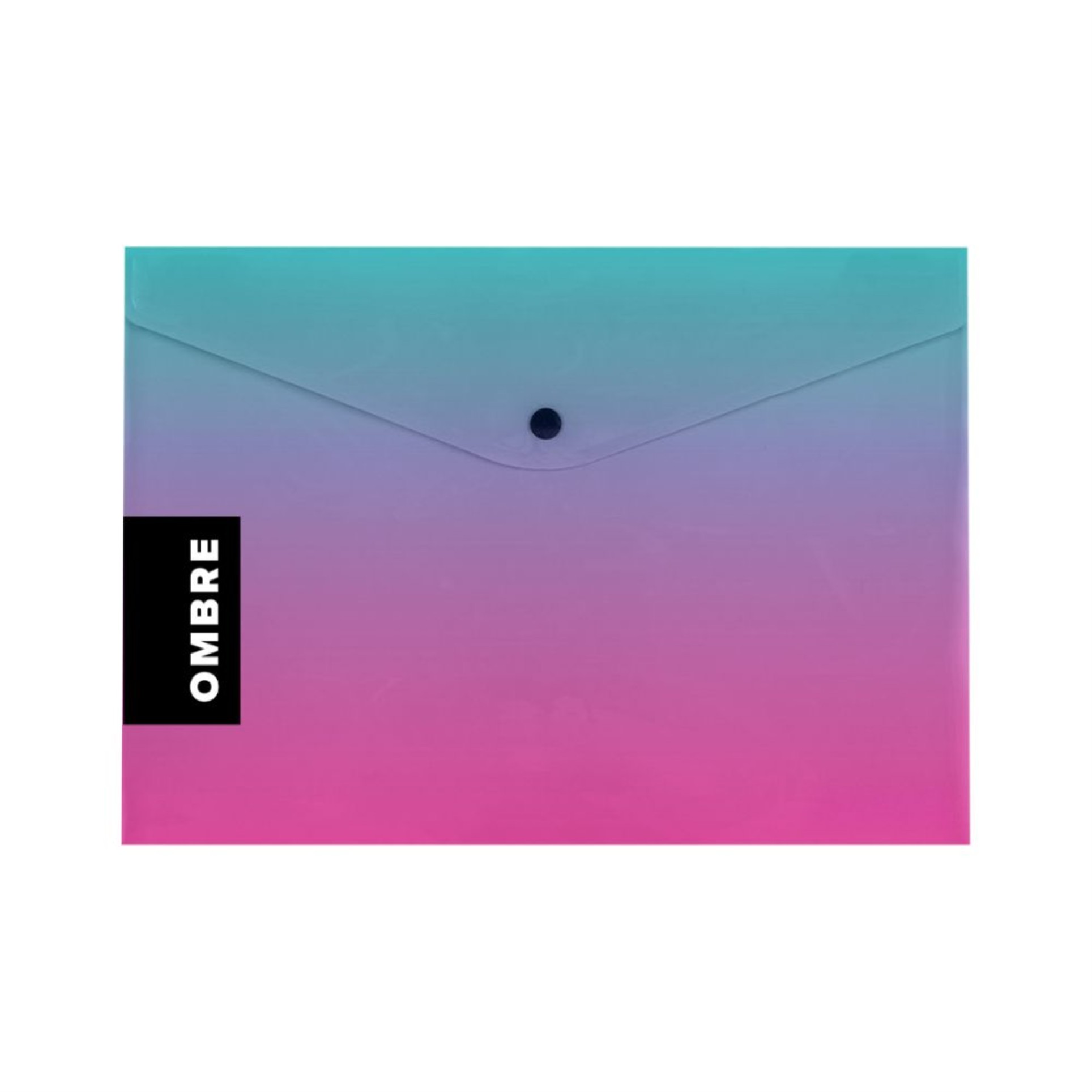 Psaníčko s drukem A5 ombré růžové