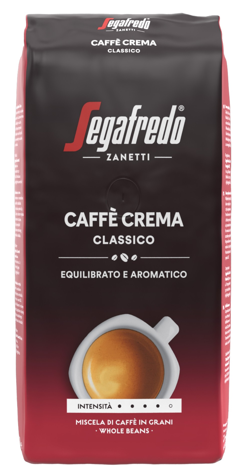 Segafredo Caffe Crema Classico - zrnková káva - 1000 g