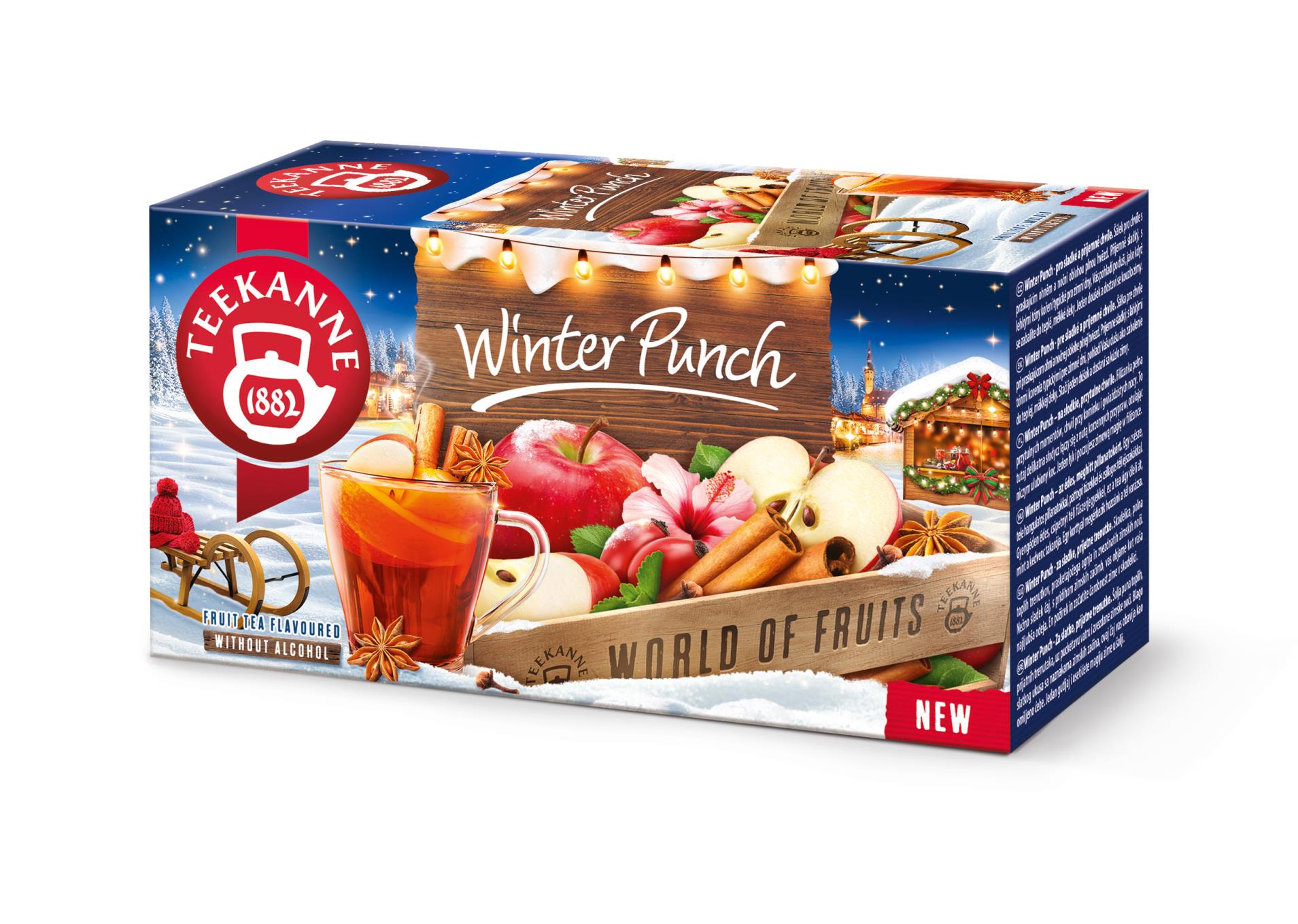 TEEKANNE Winter punch ovocný čaj 20 sáčků