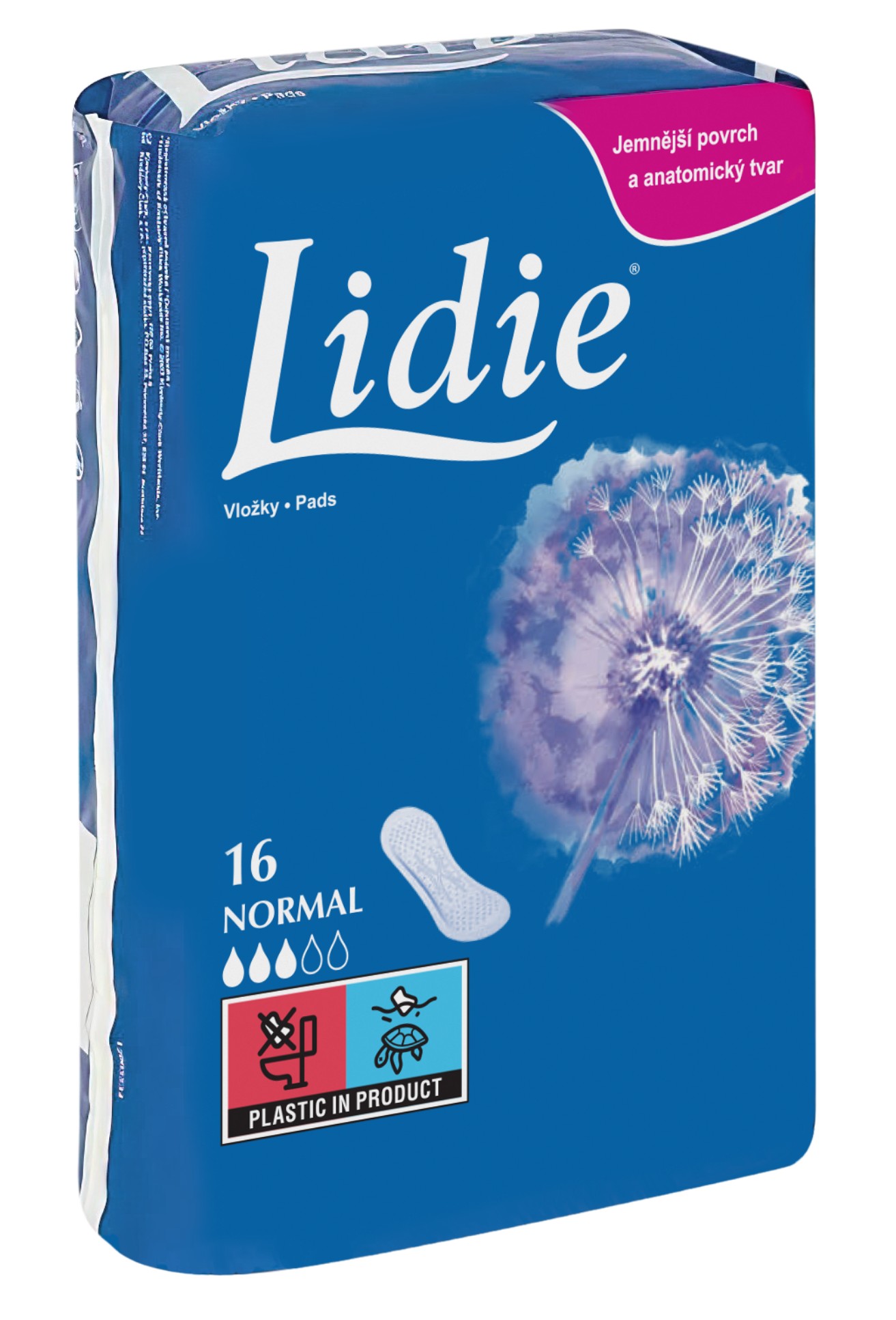 Dámské vložky Lidie - normal,16 ks