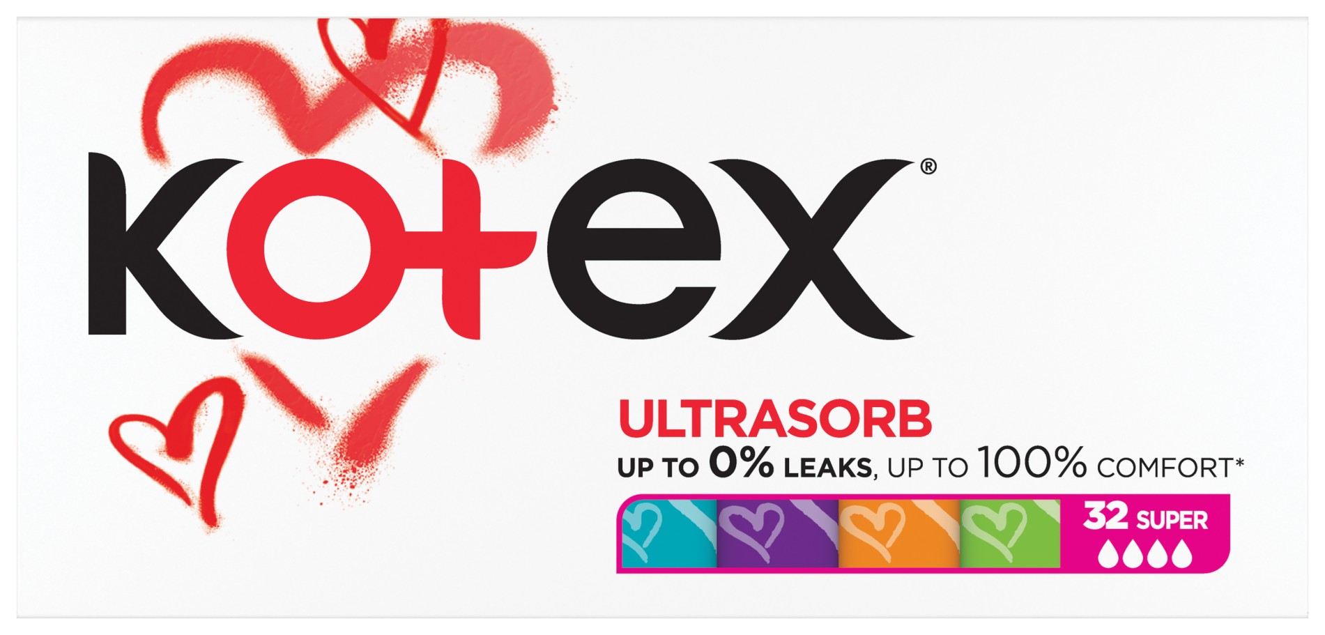 Kotex UltraSorb Super tampony 32 ks