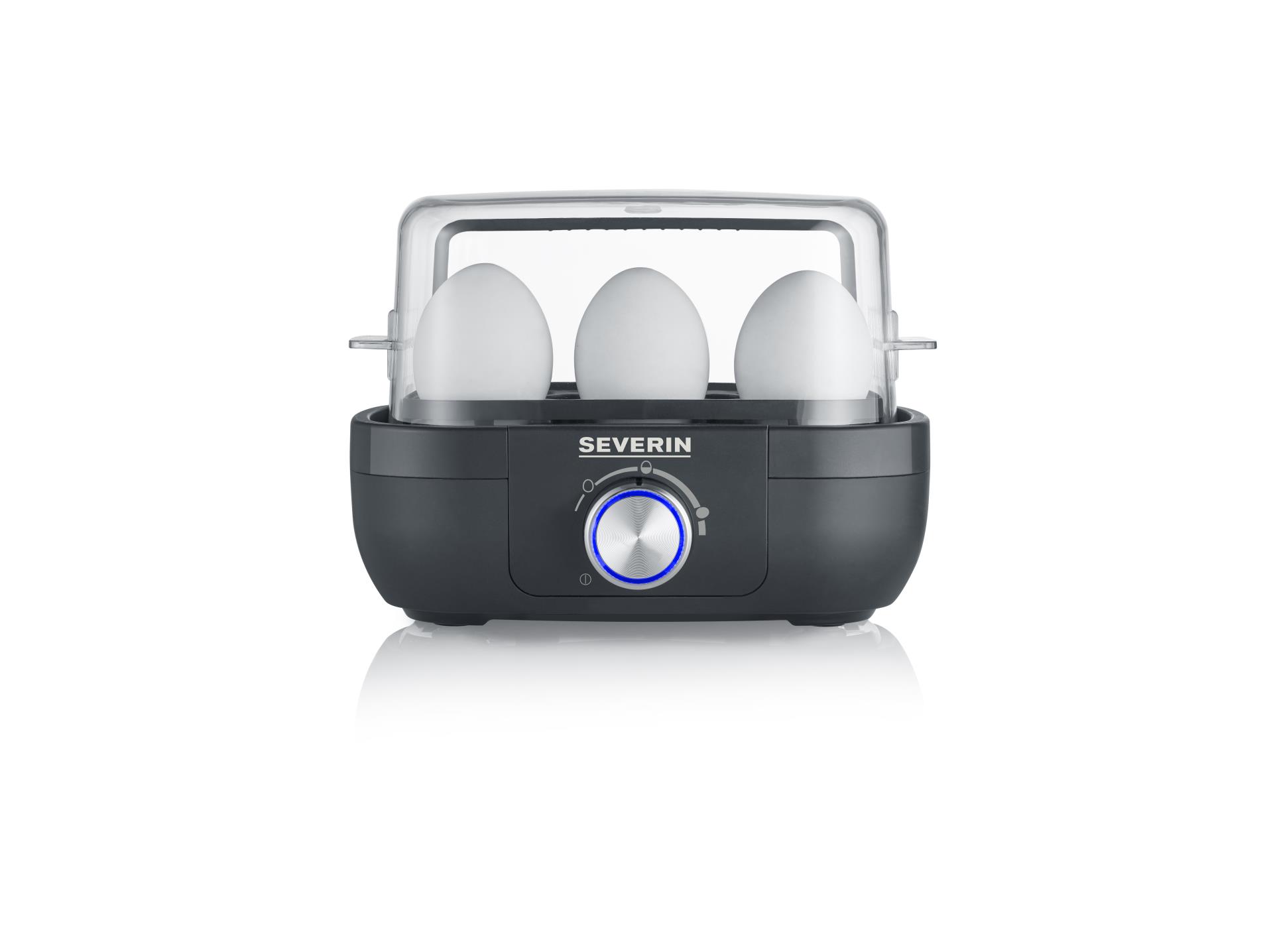 Vajíčkovar Severin EK 3166 - na 1-6 vajec, příkon 420 W, černý