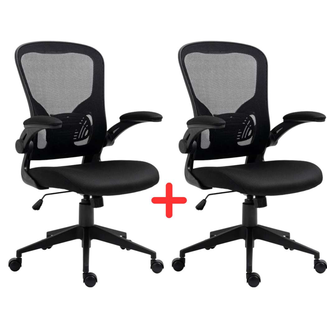 Levně OFFICE products Kancelářská židle Chios - černá