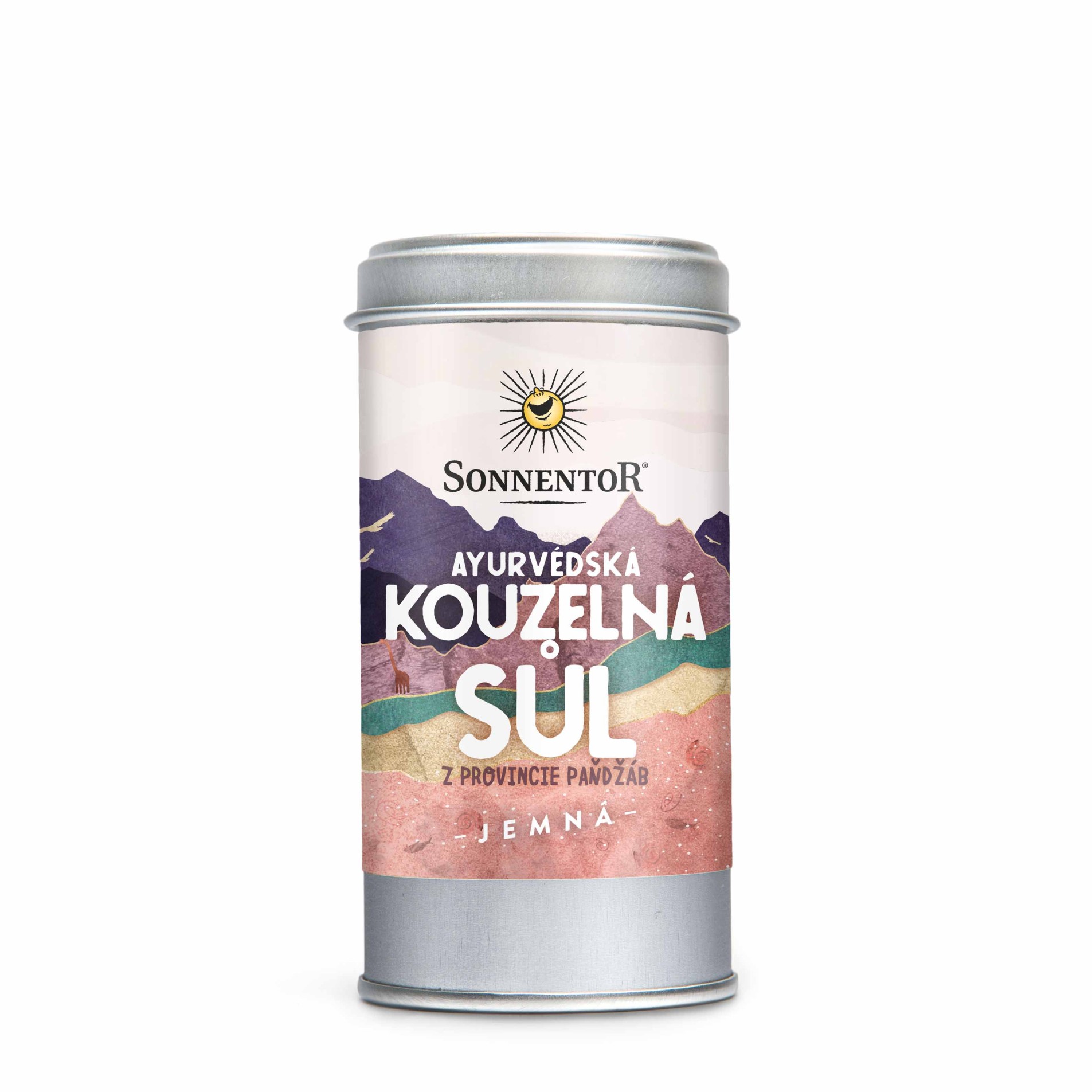 Levně Sonnentor Sůl ayurvédská kouzelná - jemná, bio, dóza, 120 g