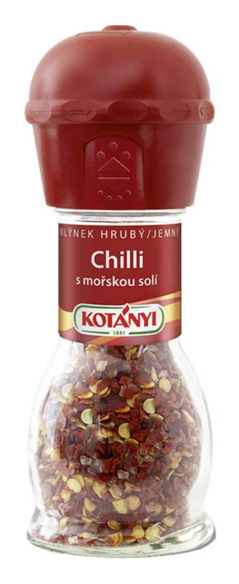 Mlýnek Kotányi - chilli papričky, 35 g