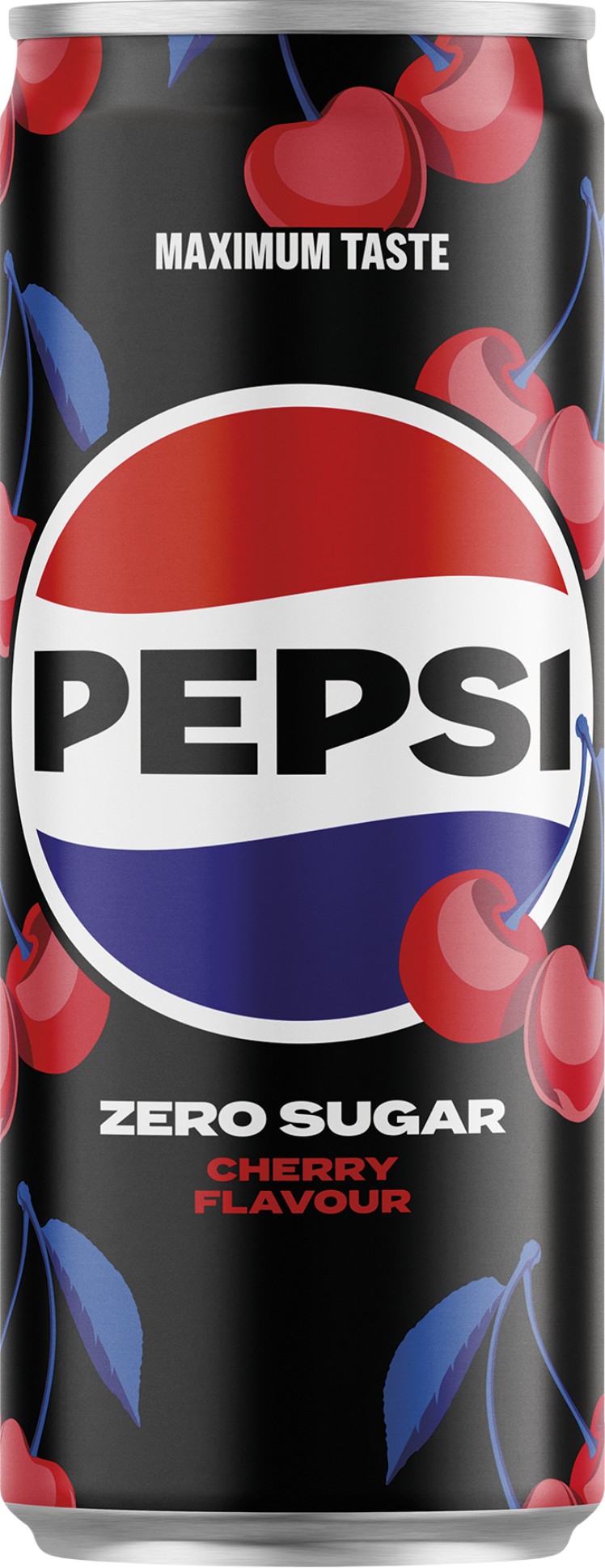 Levně Pepsi Zero Sugar - Cherry, plech, 24x 0,33l