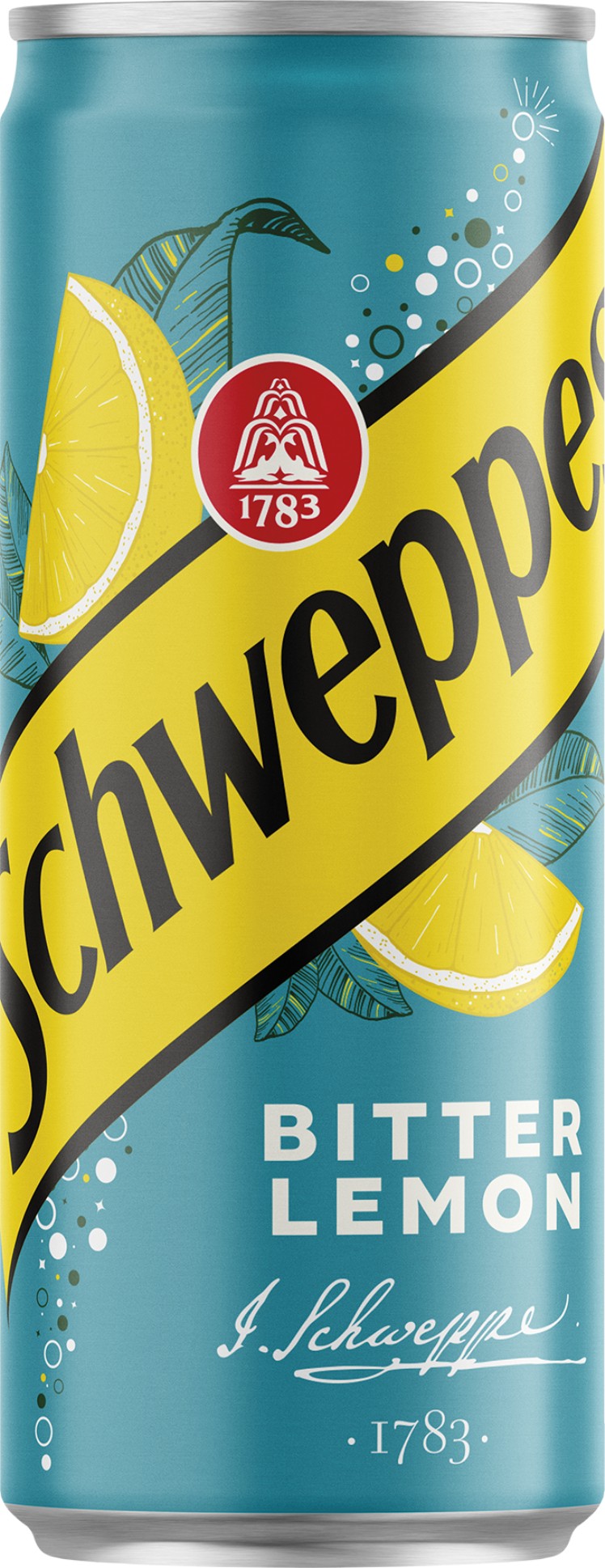 Tonic Schweppes Bitter - Lemon, plech, 24x 0,33l