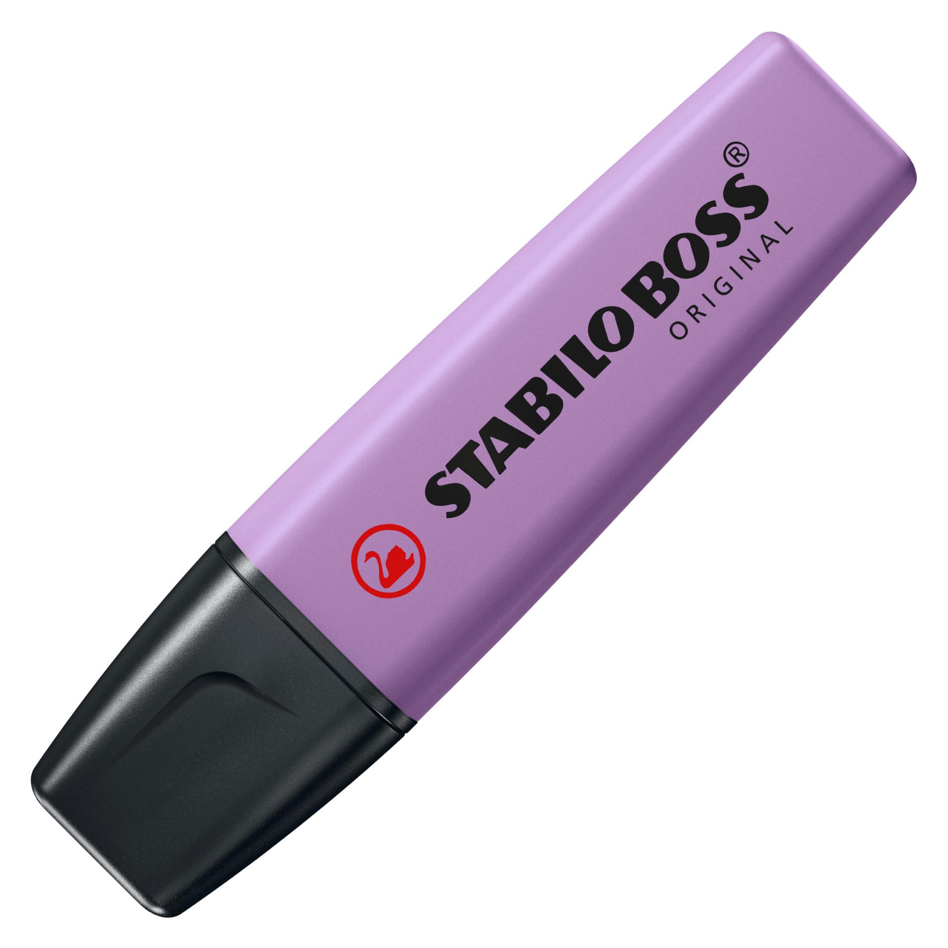 Levně Zvýrazňovač STABILO BOSS ORIGINAL NatureCOLORS Wildflower - šedofialový