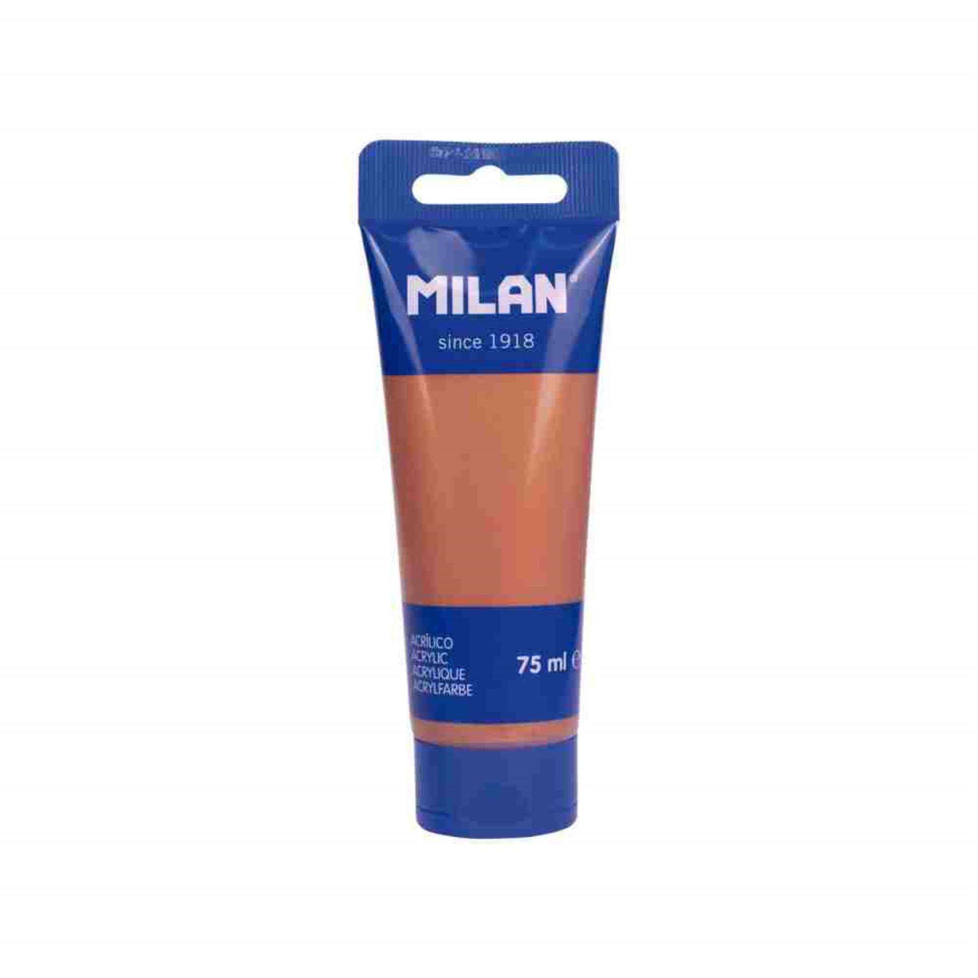 Akrylová barva Milan - 75 ml, cihlová