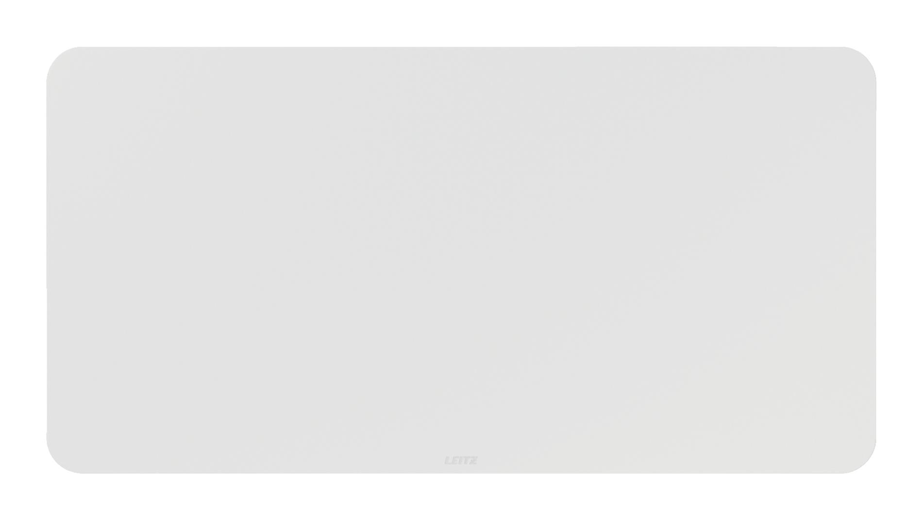 Podložka na stůl Leitz - 36 x 70 cm, recyklovaná kůže, světlá šedá