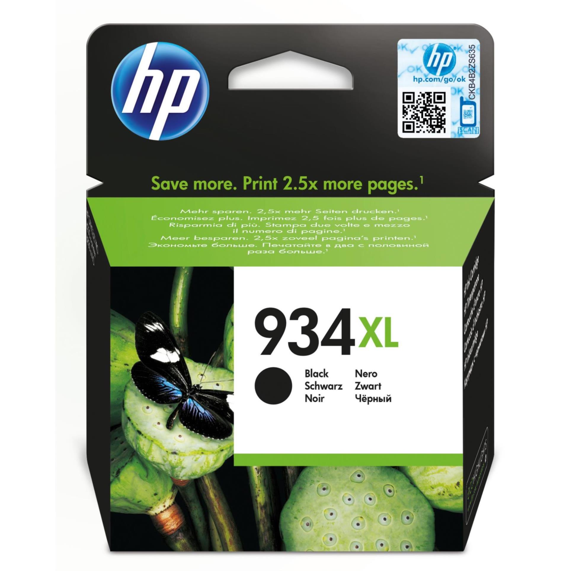 Levně Cartridge HP C2P23AE#BGY C2P23AE 934XL - černý