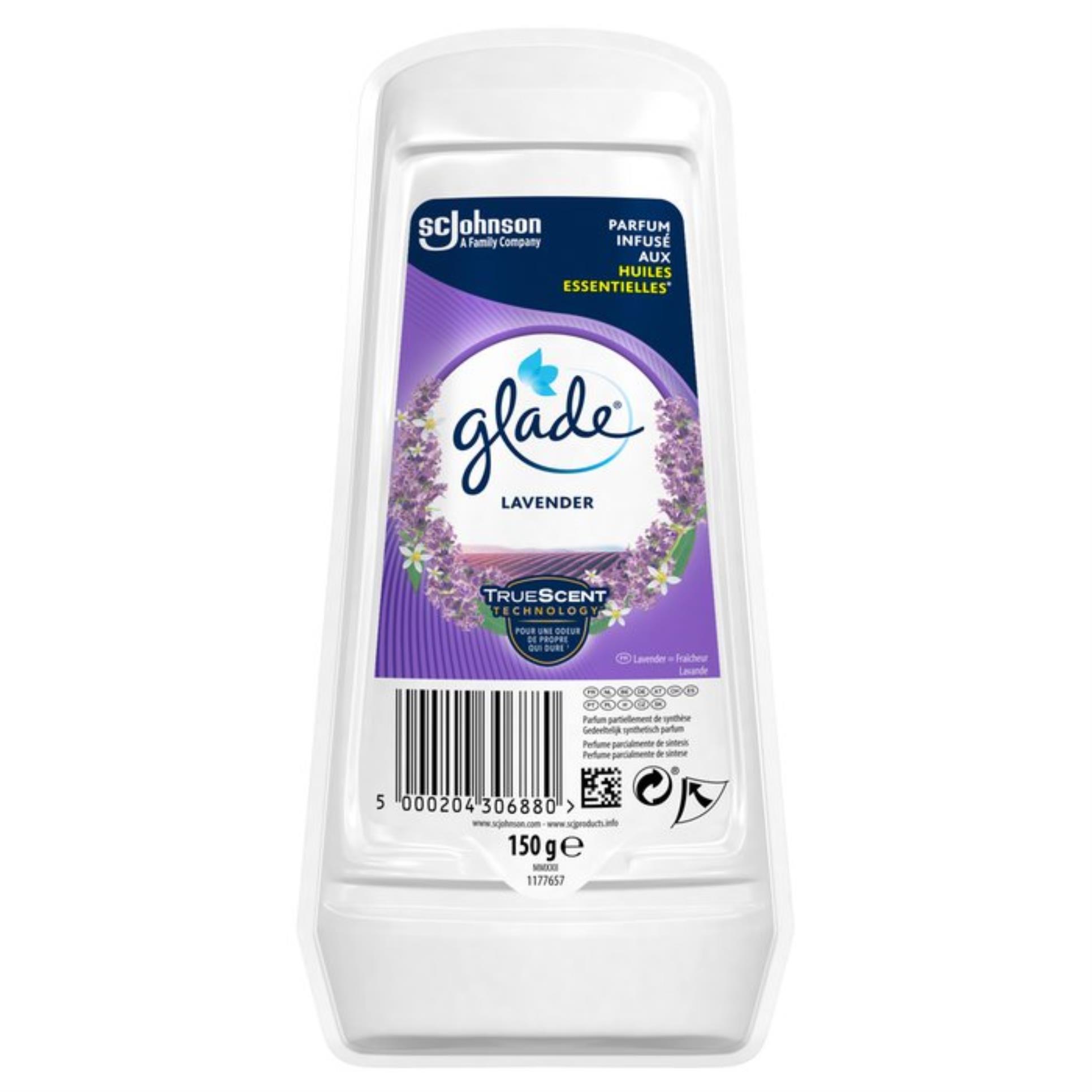 Levně Gelový osvěžovač vzduchu Glade - levandule, 150 g