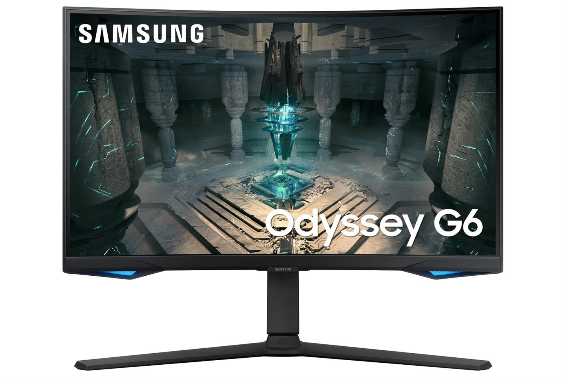 Počítačový herní monitor Samsung Odyssey G65B - 27", Quad HD, 3440 x 1440, zakřivený, repro,...