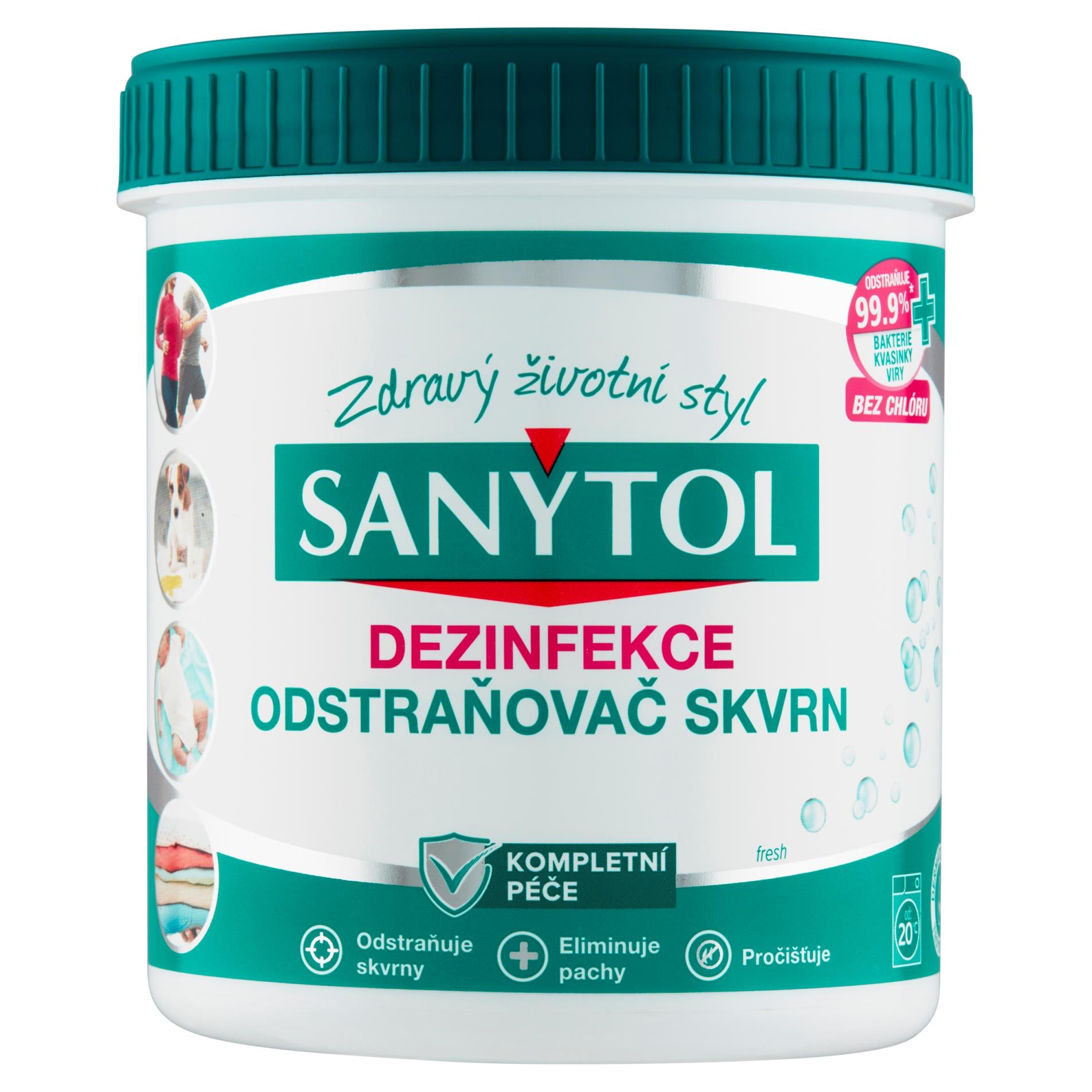 Levně Dezinfekční odstraňovač skvrn Sanytol - 450 g