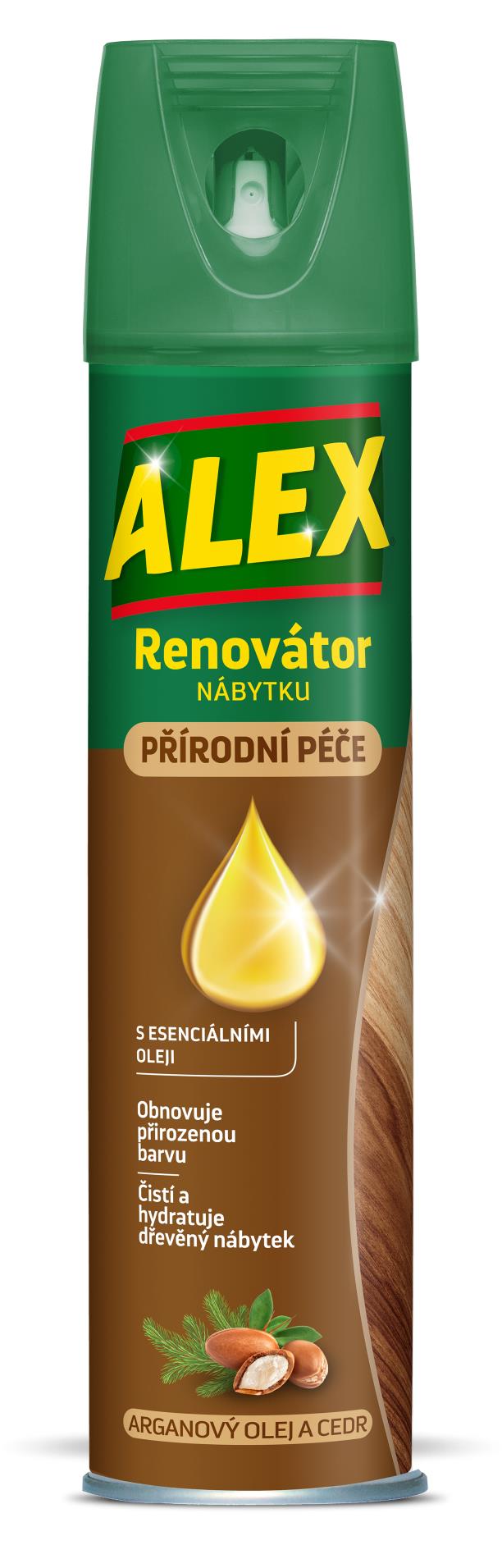 Levně Čisticí sprej proti prachu Alex renovátor nábytku - 400 ml