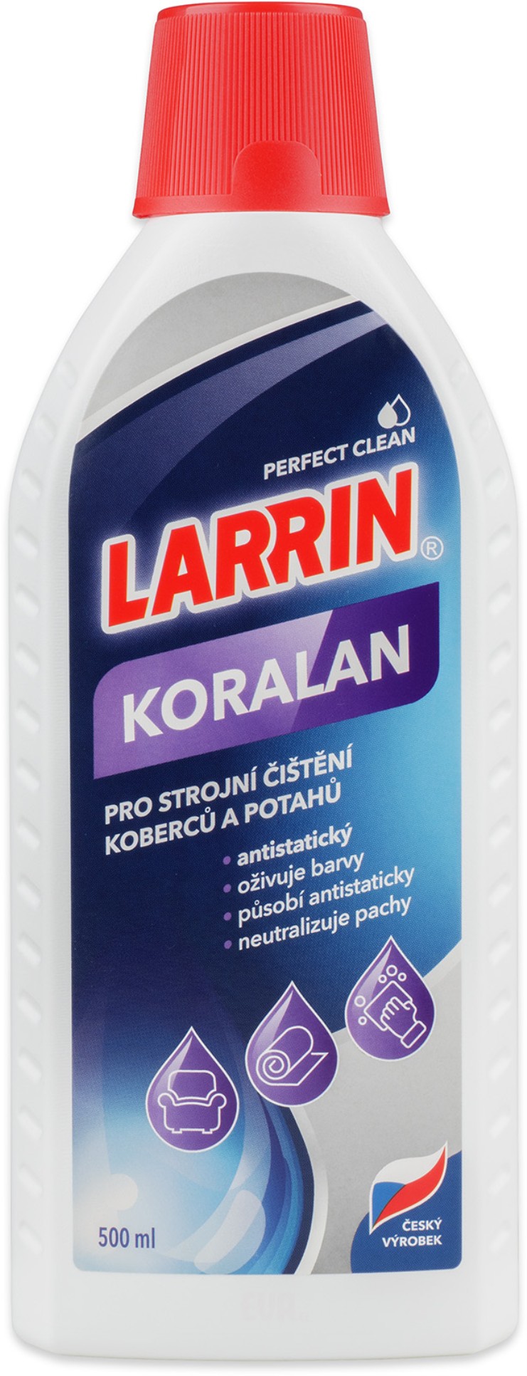 Čisticí prostředek na koberce Larrin Koralan - strojní čištění, 500ml