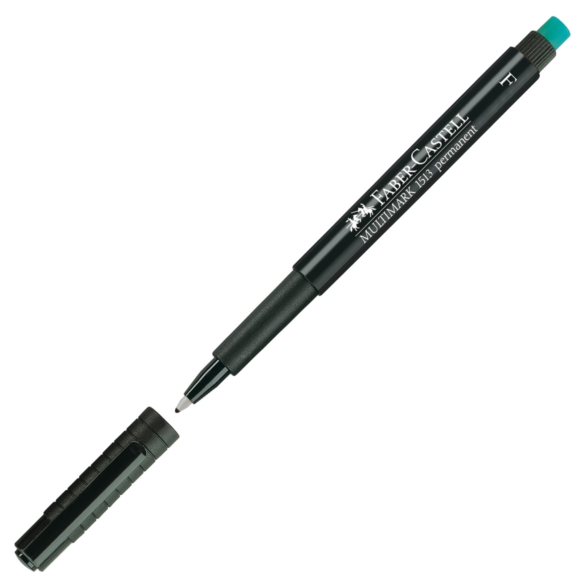 Permanentní popisovač  Faber-Castell Multimark 1513 F - černý